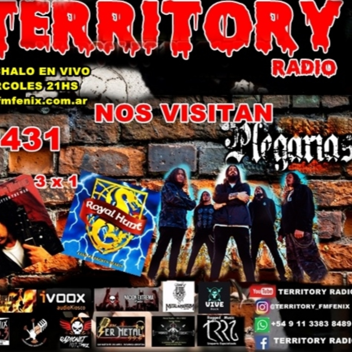 TERRITORY RADIO #431 (03-05-2023) PLEGARIA