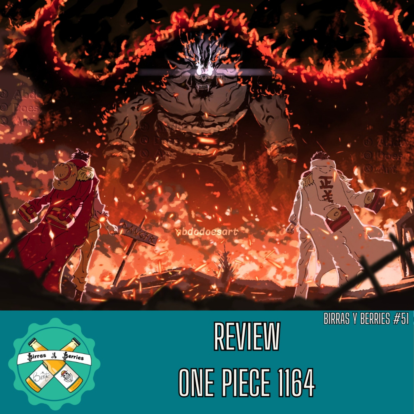 #51 | Review One Piece 1164: El rey de los D. episode artwork