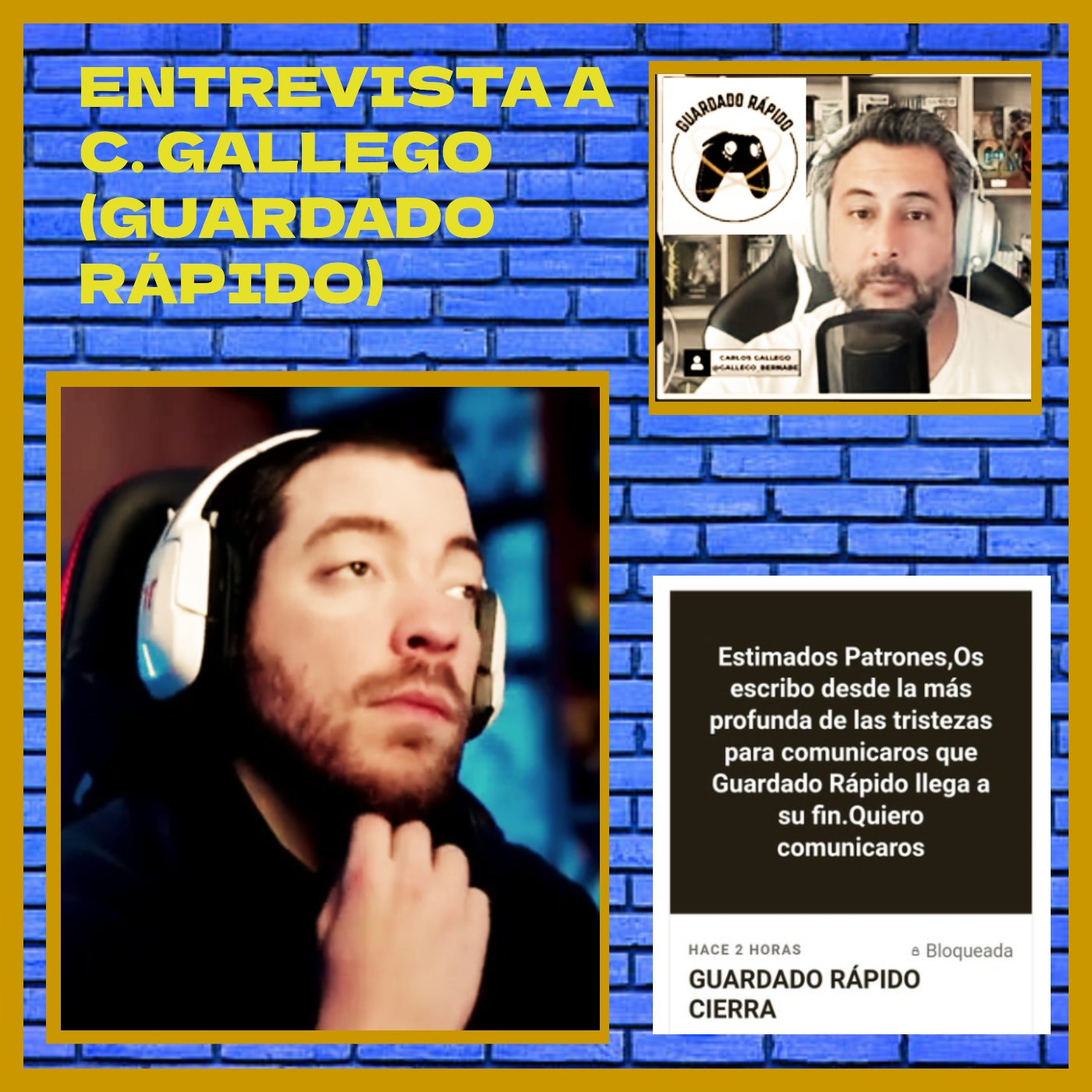 GUARDADO RÁPIDO: CAITH ENTREVISTA A CARLOS GALLEGO... episode artwork