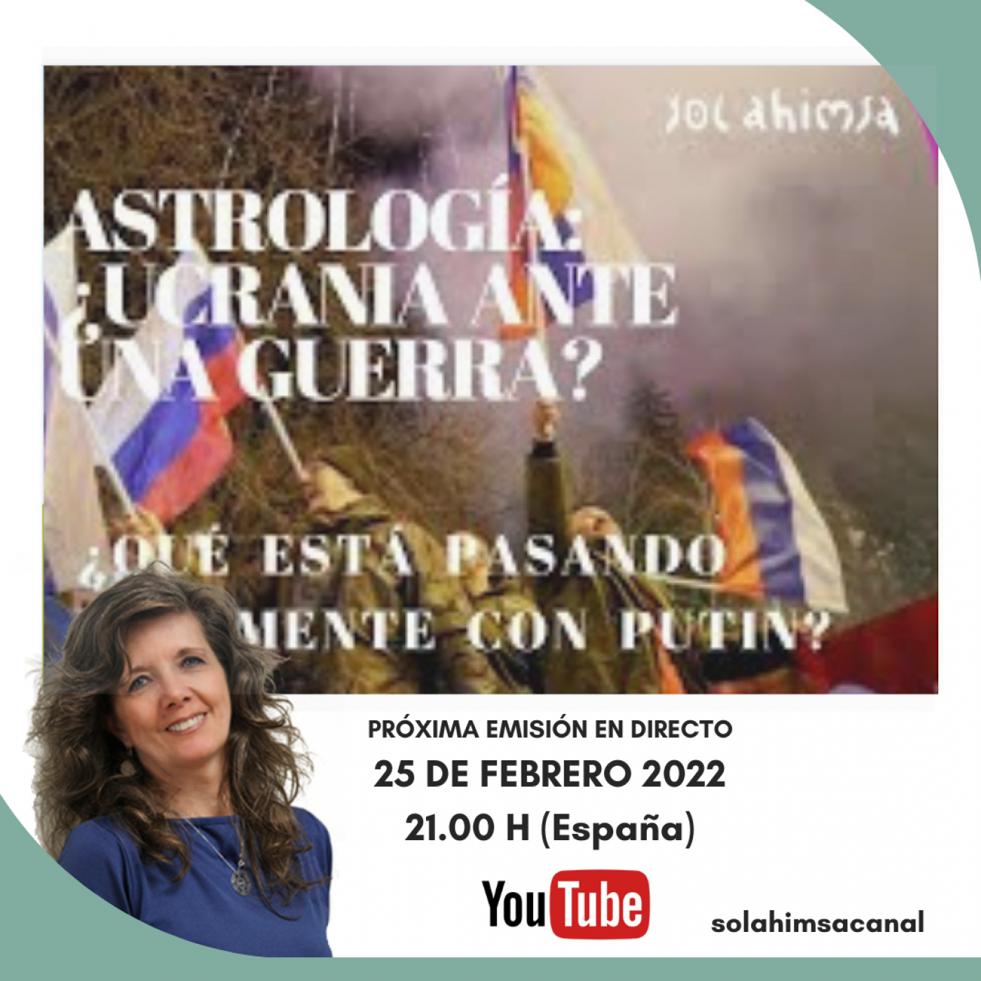 ASTROLOGÍA: ¿UCRANIA ANTE UNA GUERRA? ¿QUÉ ESTÁ PASANDO CON PUTIN? episode artwork