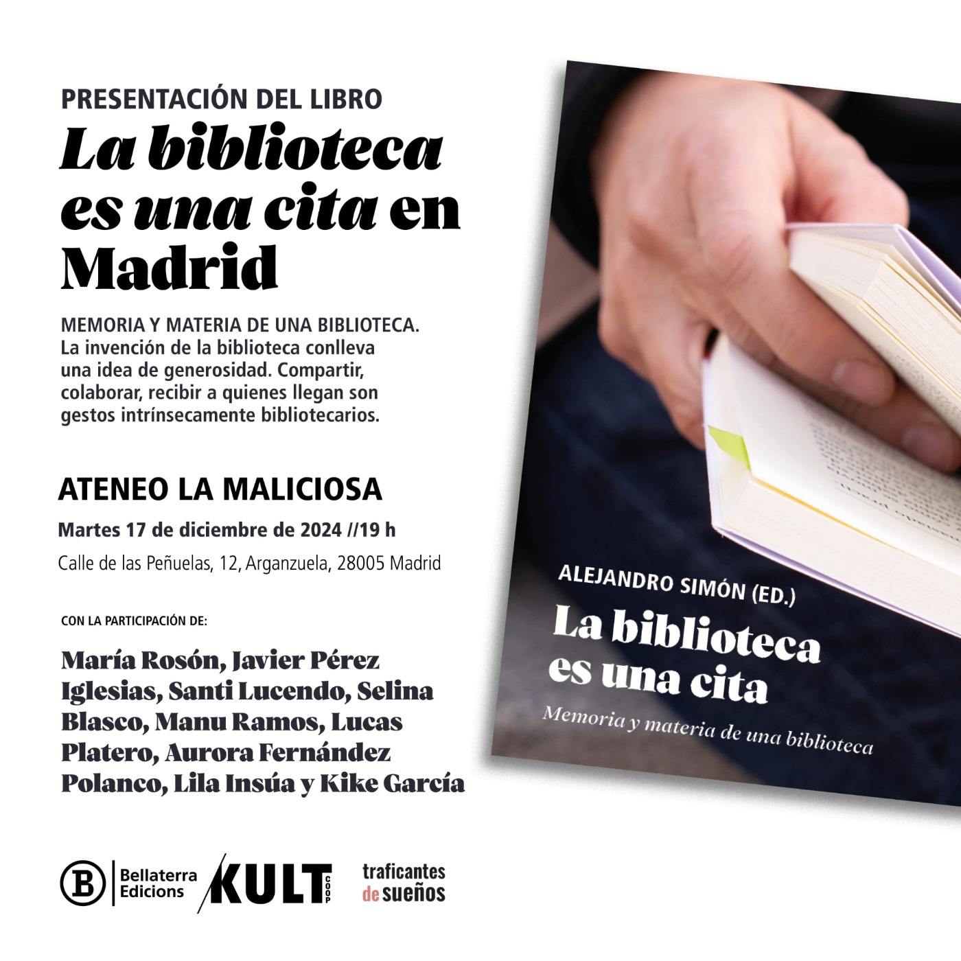 Presentación del libro La biblioteca es una cita. Memoria y materia de una biblioteca episode artwork