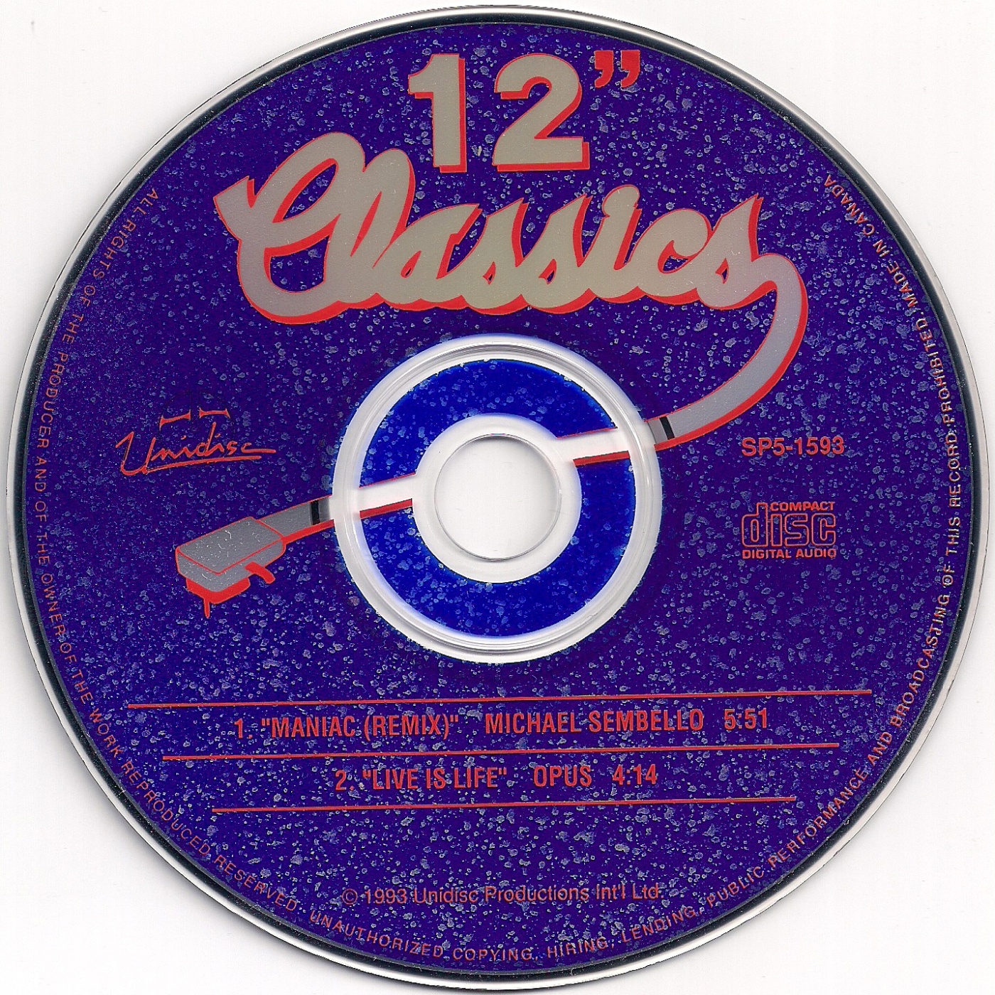 ChapinradiOldies 12 Inch Classics Mix episode artwork