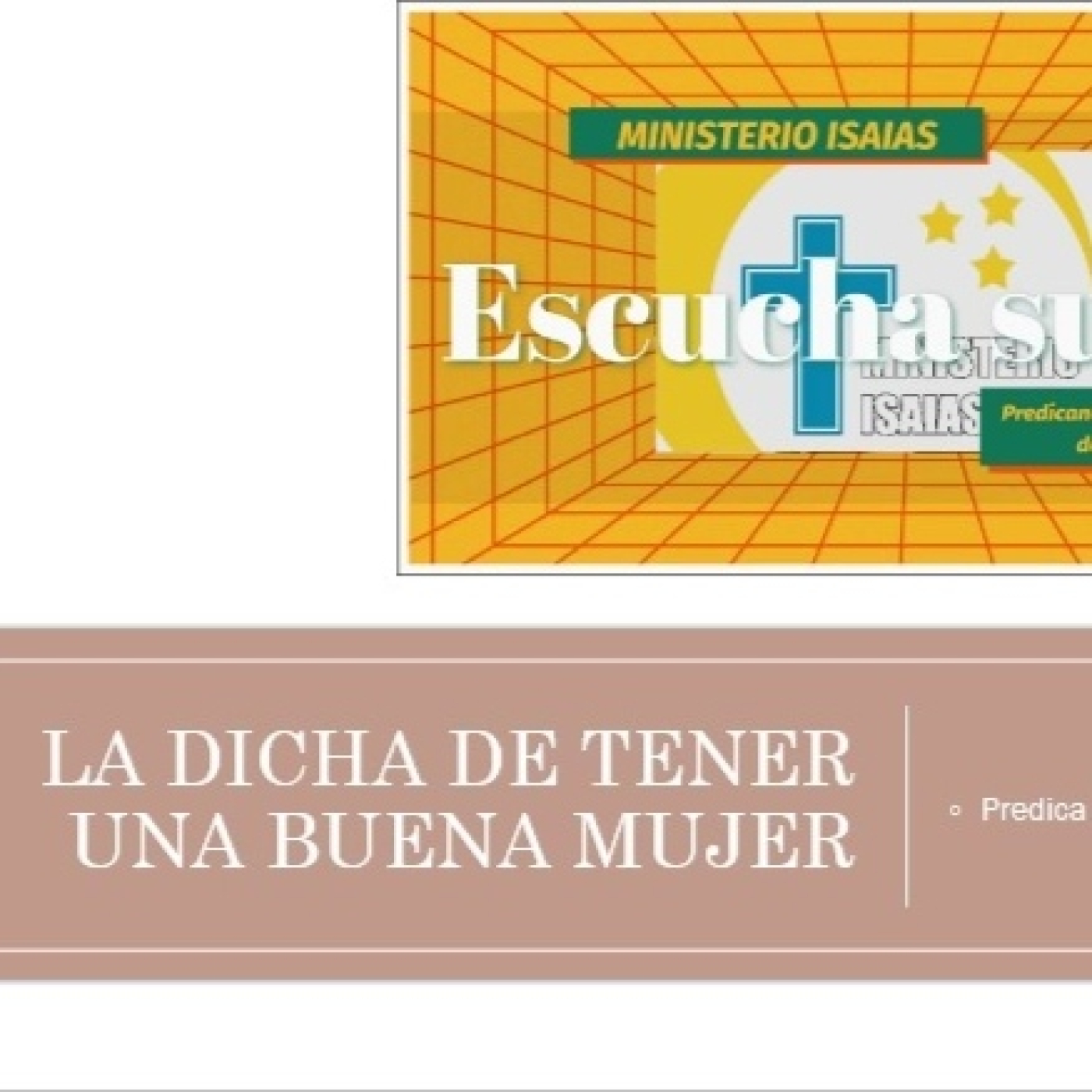 Radio Podcast Ministerio Isaías 6,8