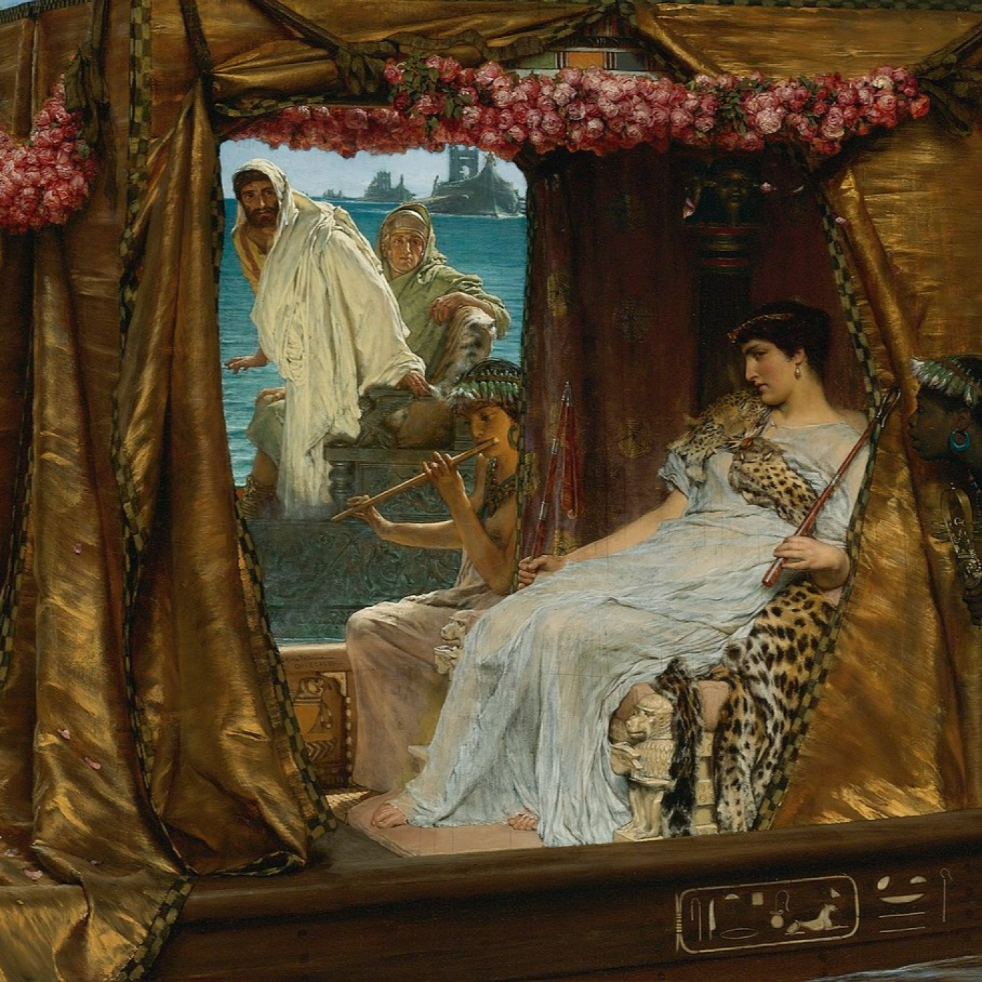 Avance del podcast El crucial encuentro de Cleopatra y Marco Antonio en Tarso