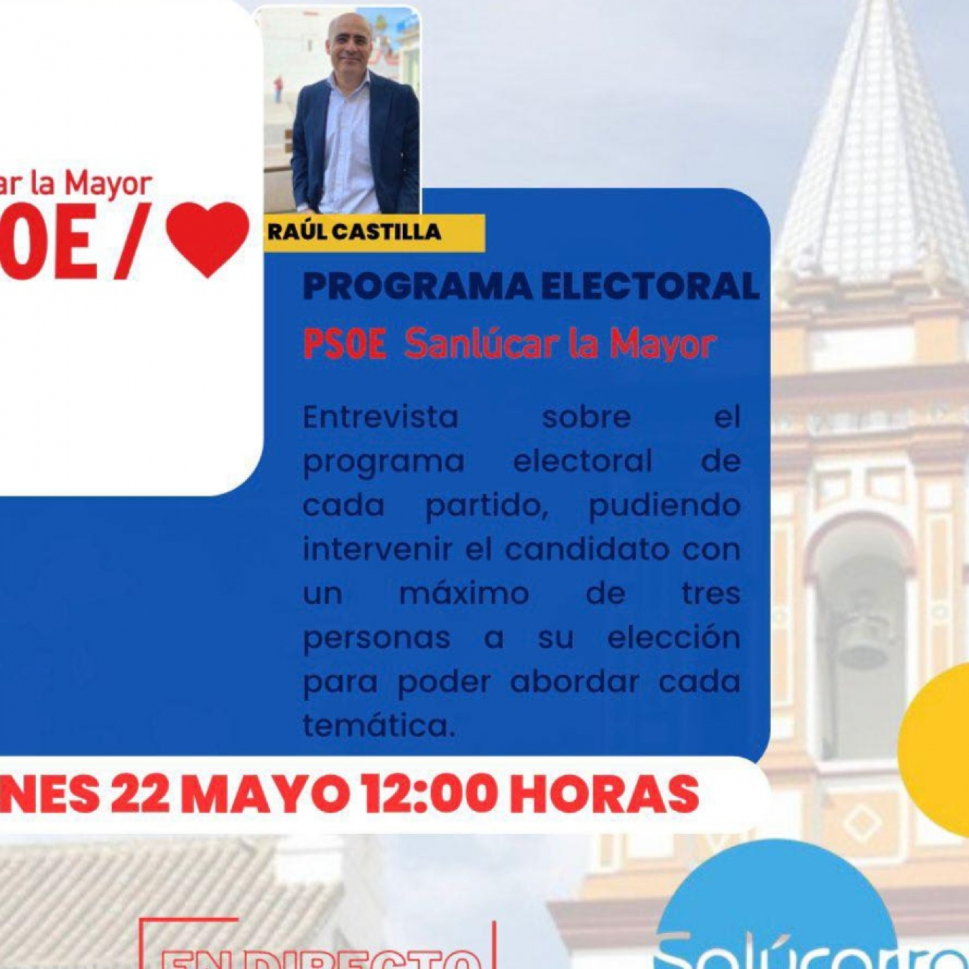 ENTREVISTA AL PSOE DE SANLÚCAR LA MAYOR: PRESENTACIÓN DE SU PROGRAMA ELECTORAL episode artwork