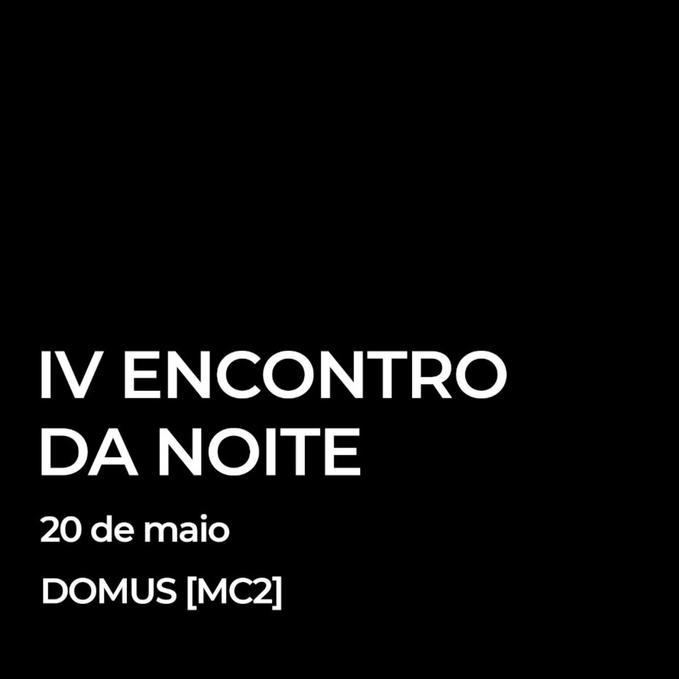 A noite é necesaria