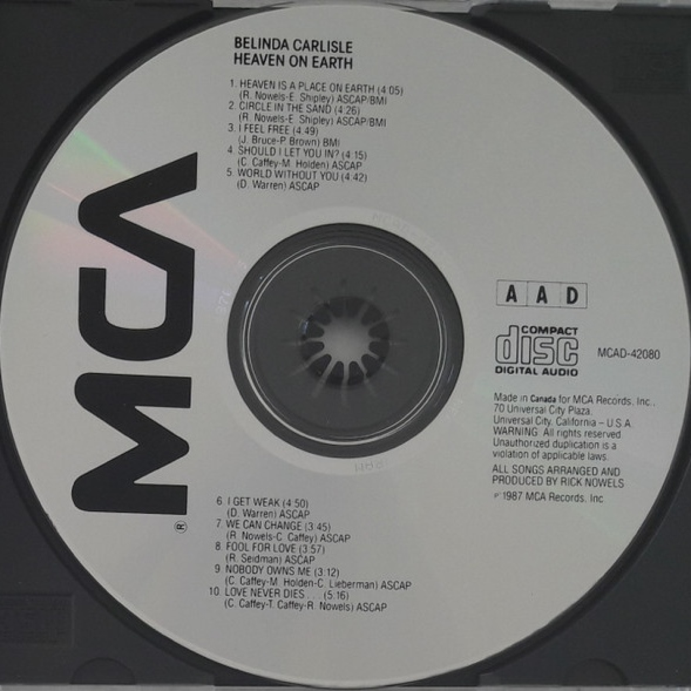 ChapinradiOldies Belinda Carlisle Mix episode artwork