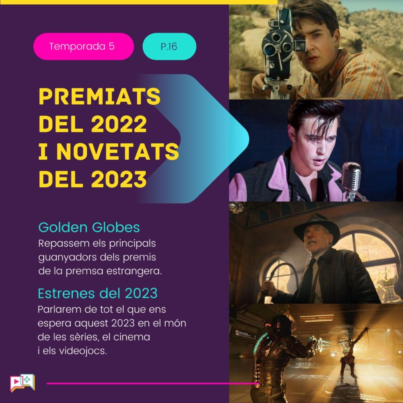 5x16 -Freaks and Bits: Golden Globes i Novetats del 2023 episode artwork