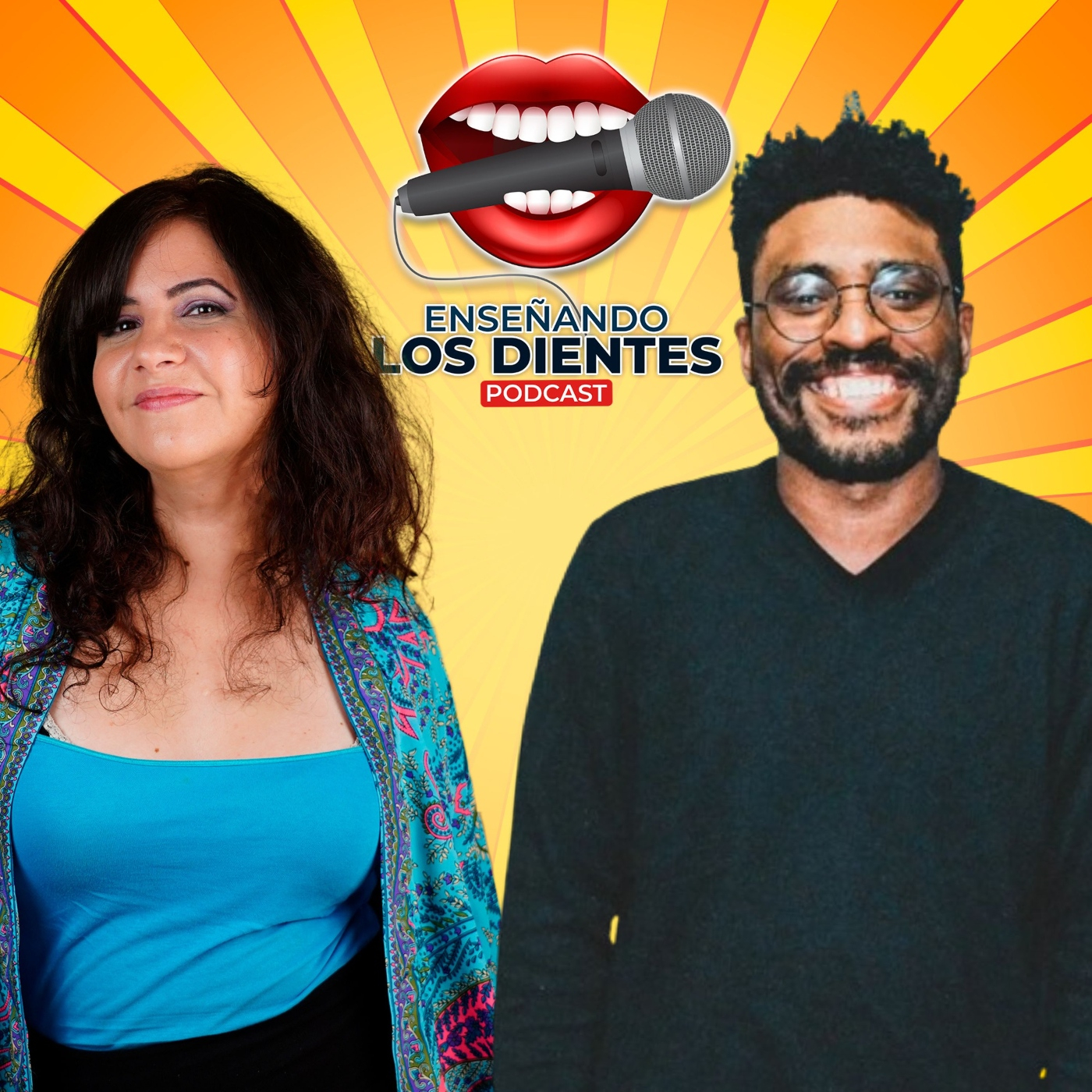 Enseñando los dientes