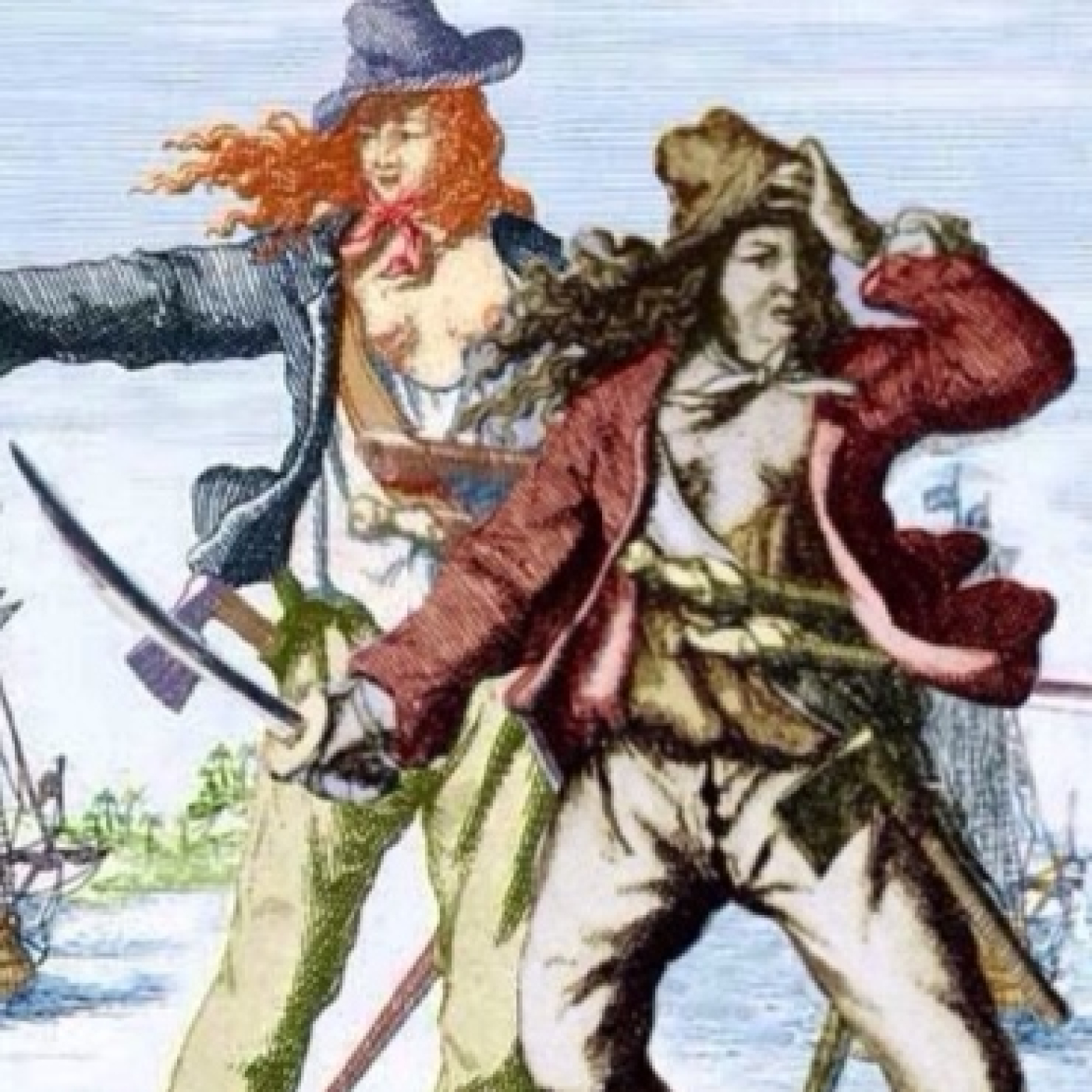 Piratas, más allá de la leyenda (7de8) Anne Bonny y Mary Read