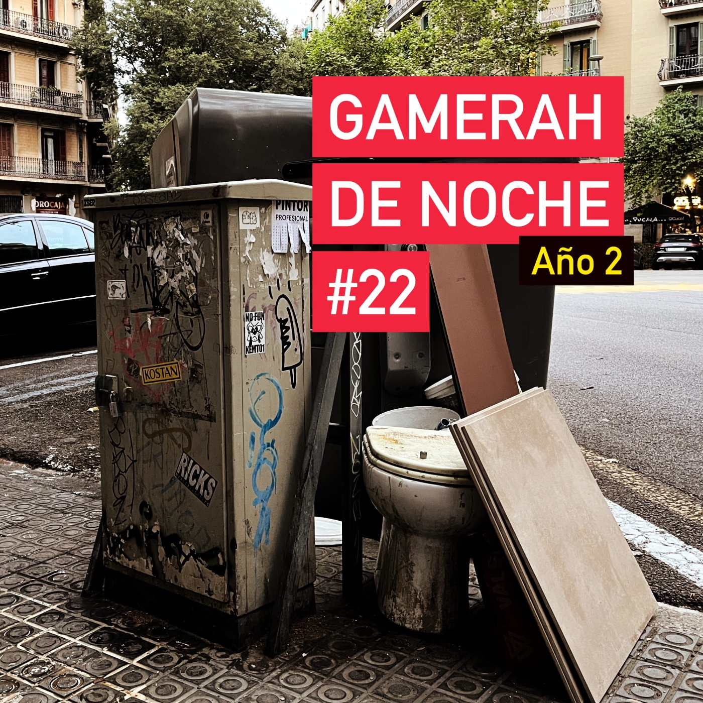 Gamerah de noche