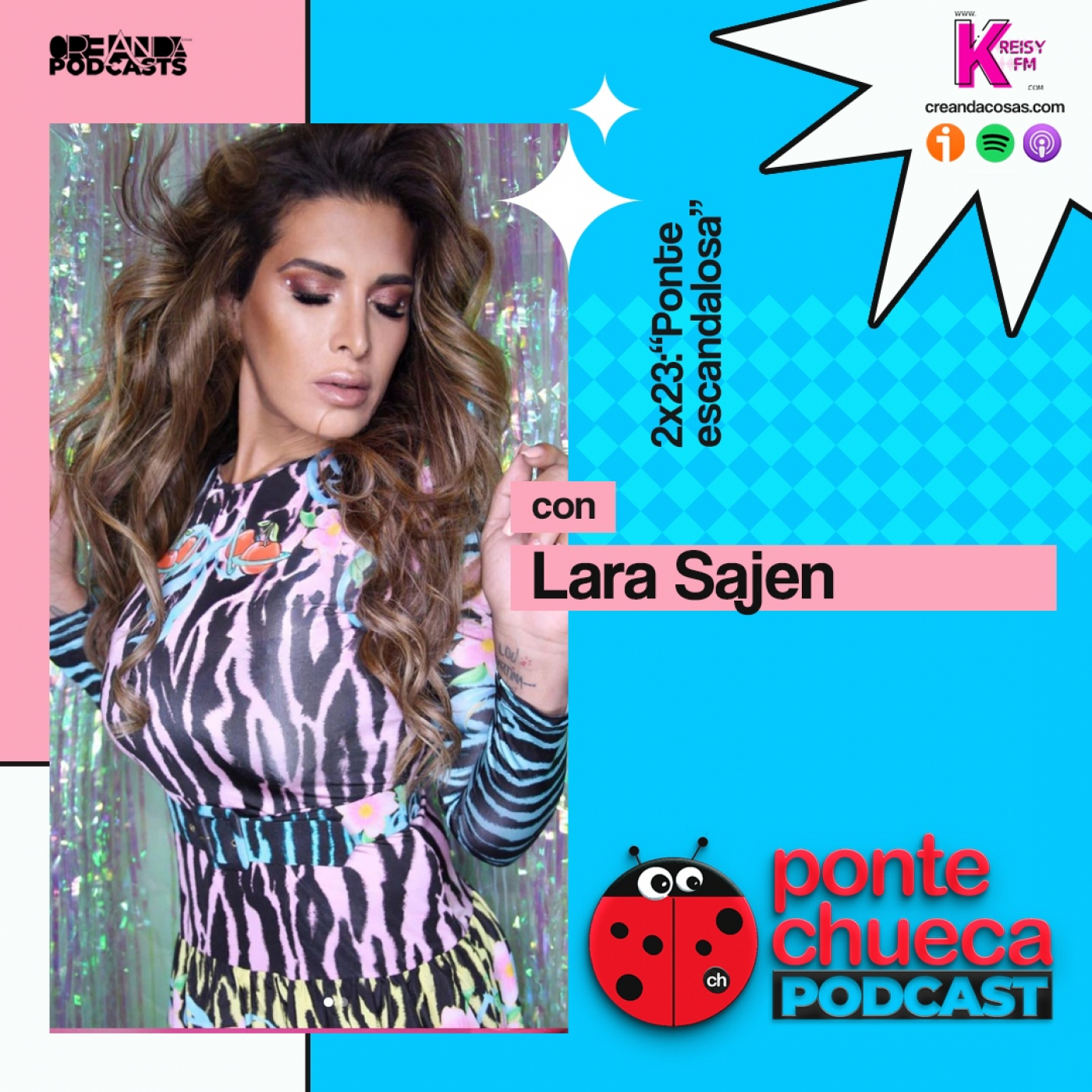 T2: E23 "Ponte escandalosa" con Lara Sajén episode artwork