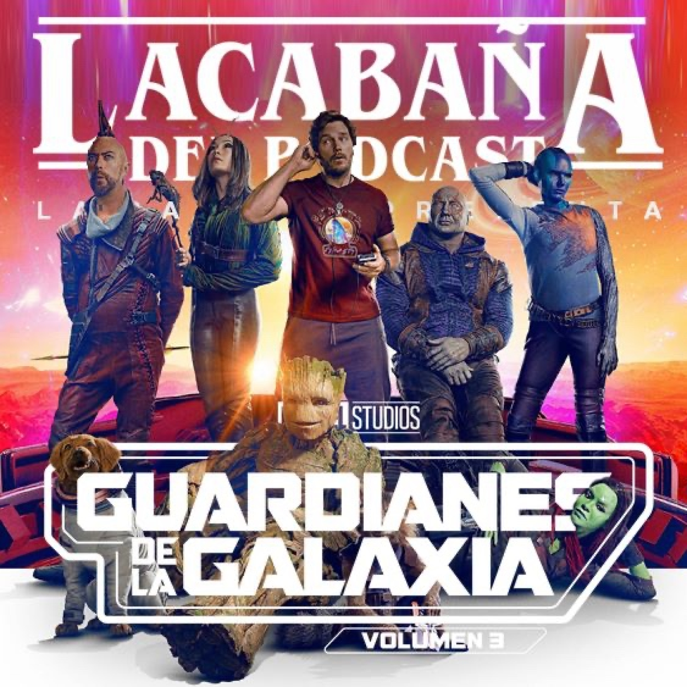 7x39: La Cabaña presenta: Guardianes de la Galaxia Vol. 3 episode artwork