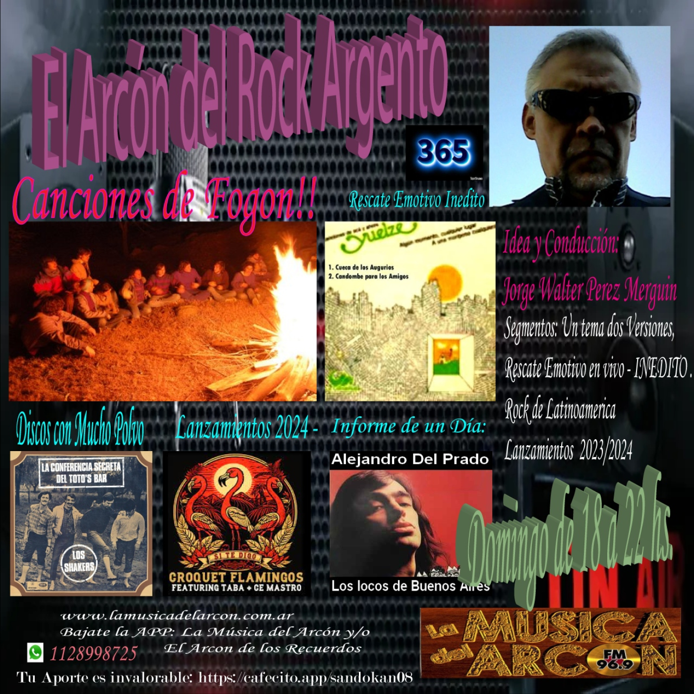 El Arcon del Rock Argento - Emision nº 365 Canciones de Fogon - 17-03-2024 episode artwork