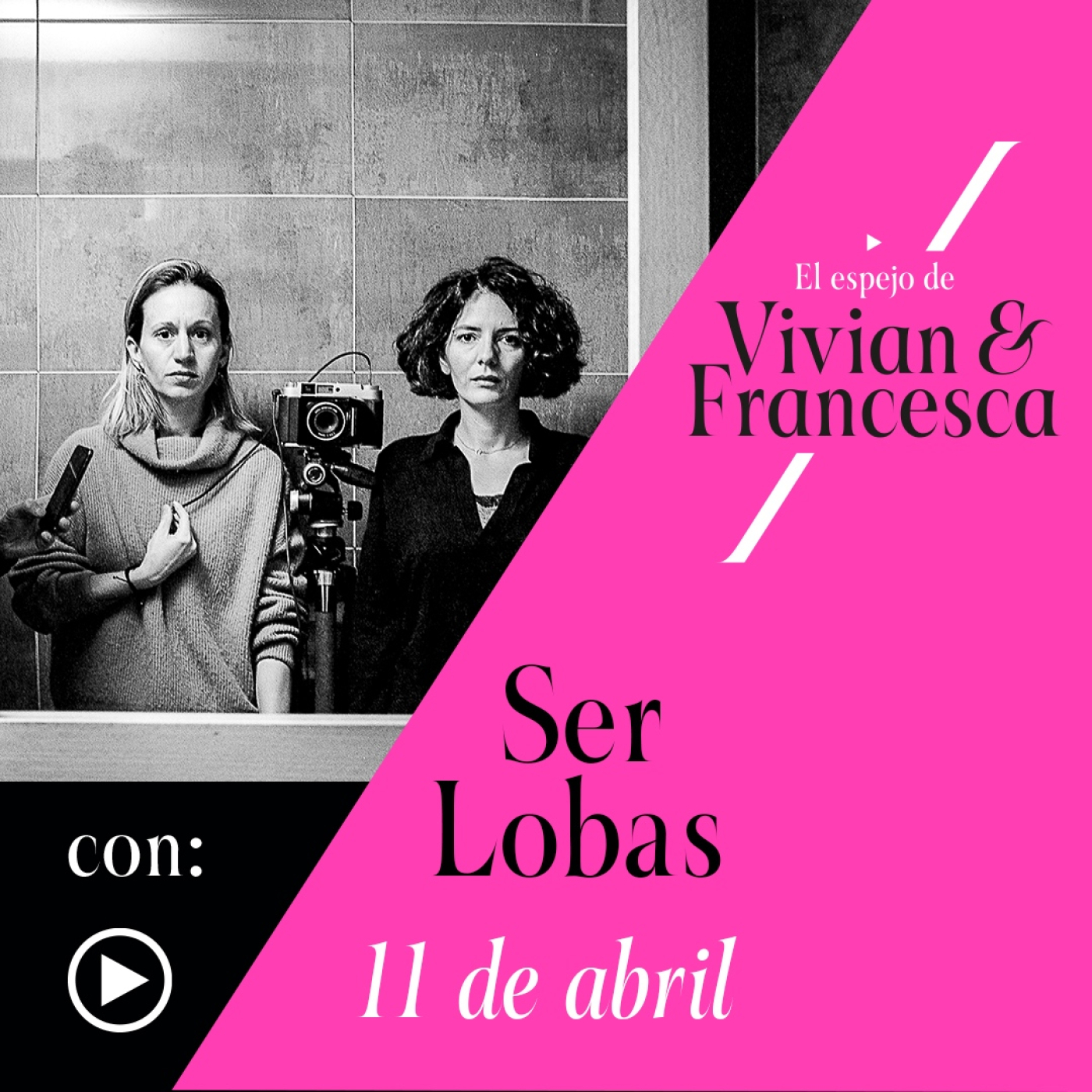El espejo de Vivian y Francesca