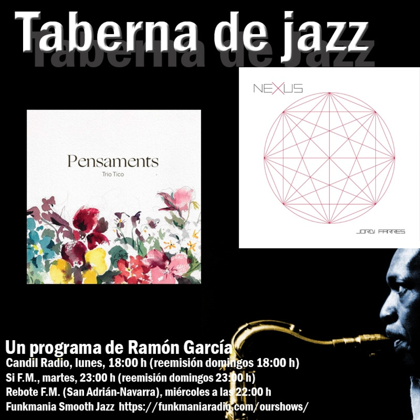 Taberna de JAZZ - 11x17 - Trio Tico - Jordi Farres episode artwork