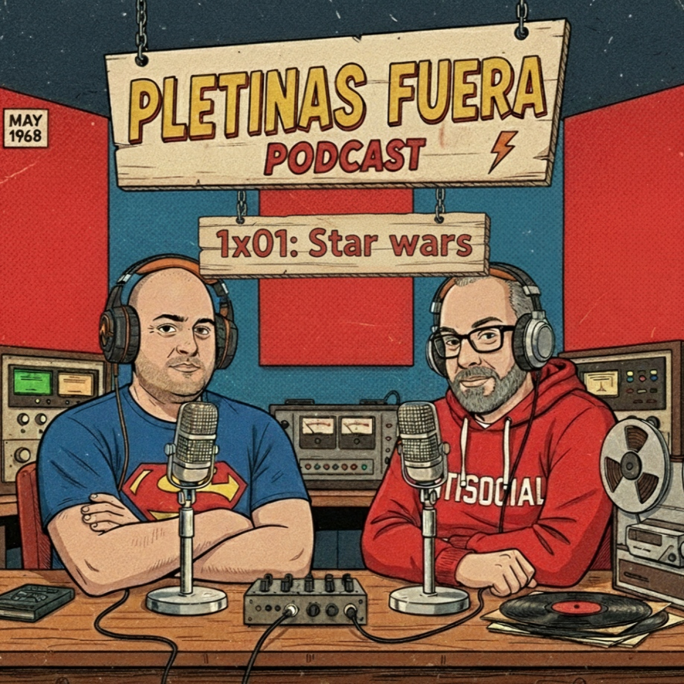 Pletinas fuera 1x01: Star wars episode artwork