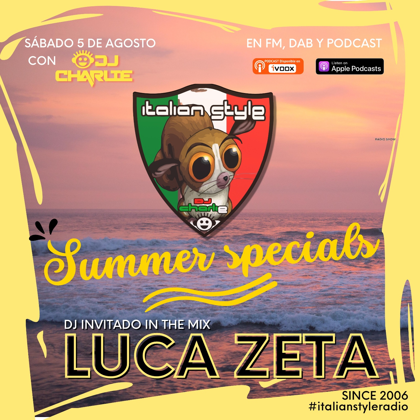 ITALIAN STYLE radio show 893 05-08-2023 episode artwork
