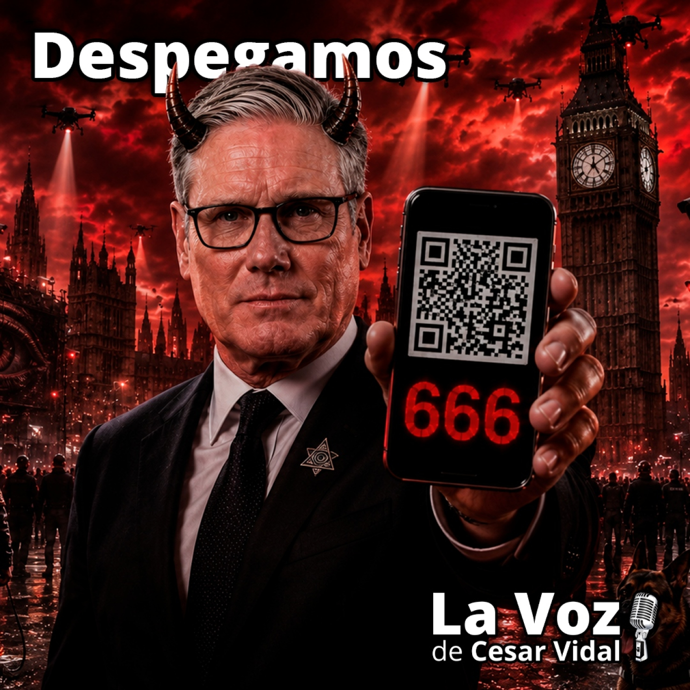 Despegamos: Chantaje Israel, marca de la Bestia, pacto nuclear, miedo Ormuz y saqueo DANA - 16/06/26 episode artwork