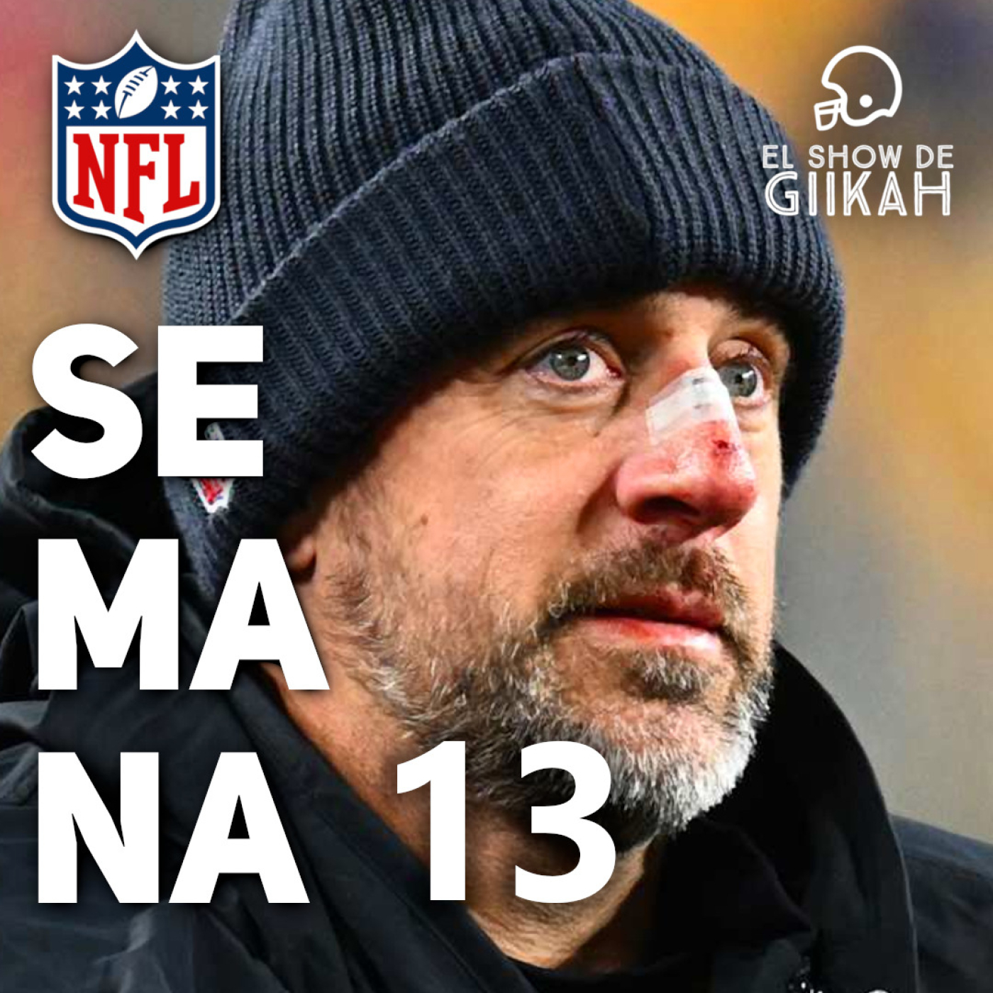 Semana 13 de la Temporada Regular NFL 2025 | El Show de Giikah - NFL desde la barra del bar episode artwork