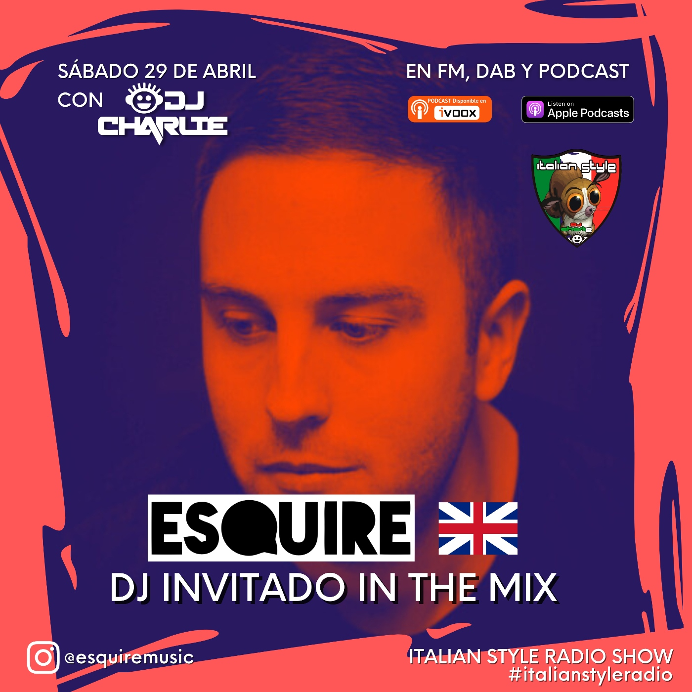 ITALIAN STYLE radio show 879 29-04-2023 episode artwork