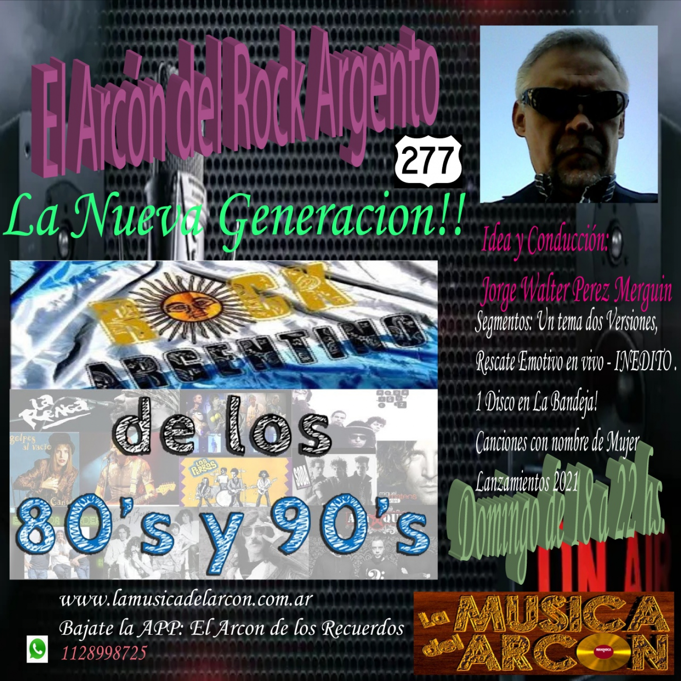 El Arcon del Rock Argento - Emision n° 277 - La Generacion del 80, 90 y 2000 - 27-02-2022 episode artwork