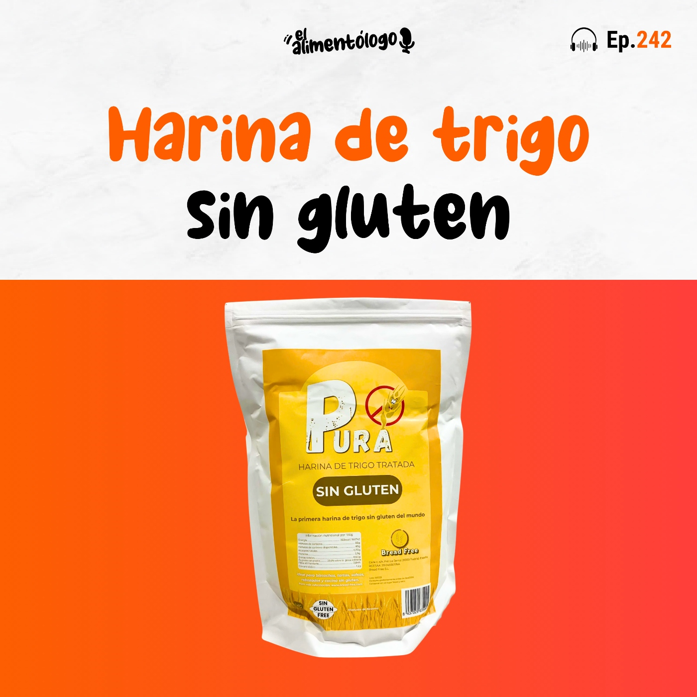 Ya existe la primera harina de trigo sin gluten del mundo (Ep. 242)