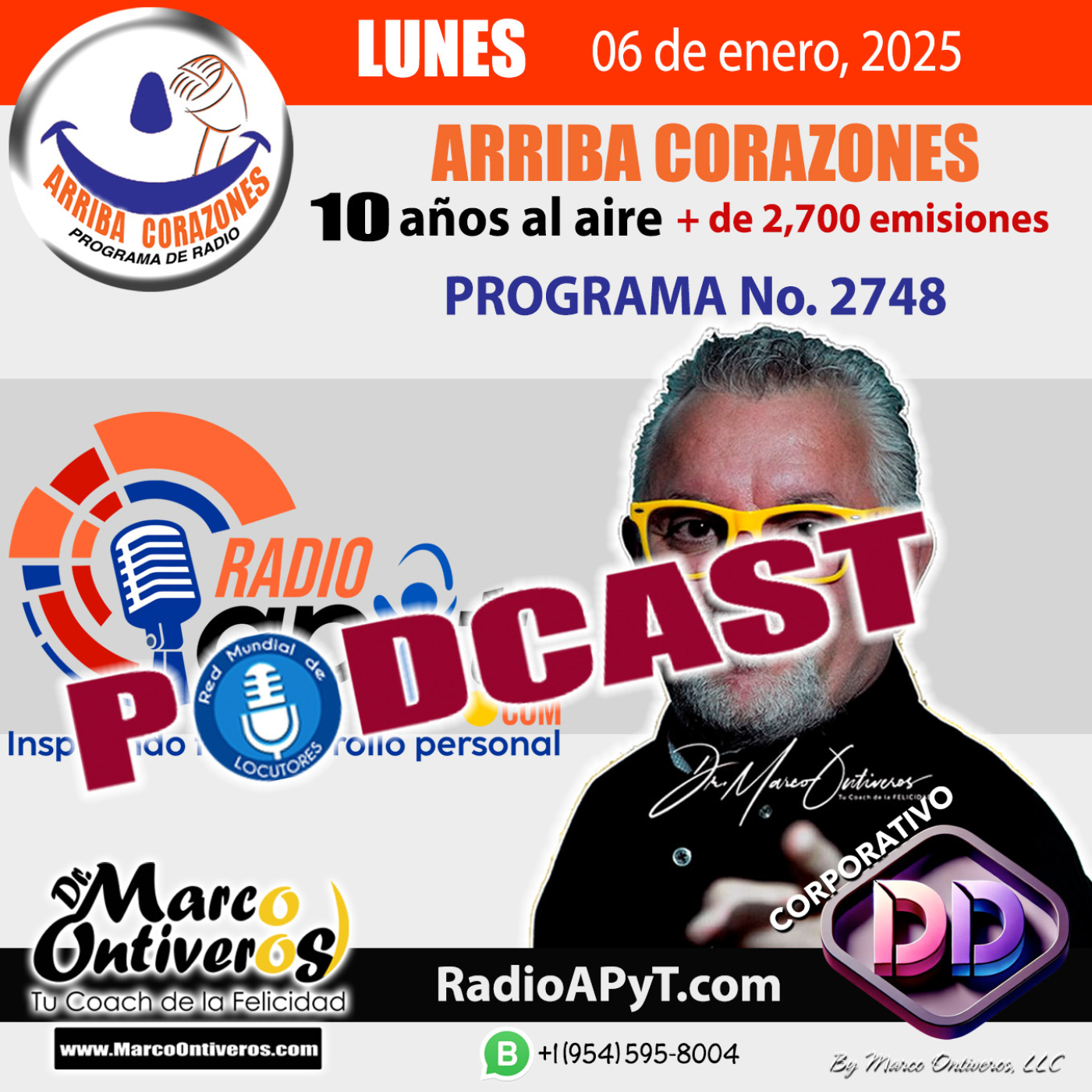 2748-arriba-corazones-2025-01-06-LUNES-Rock&Roll-EnEspanol episode artwork