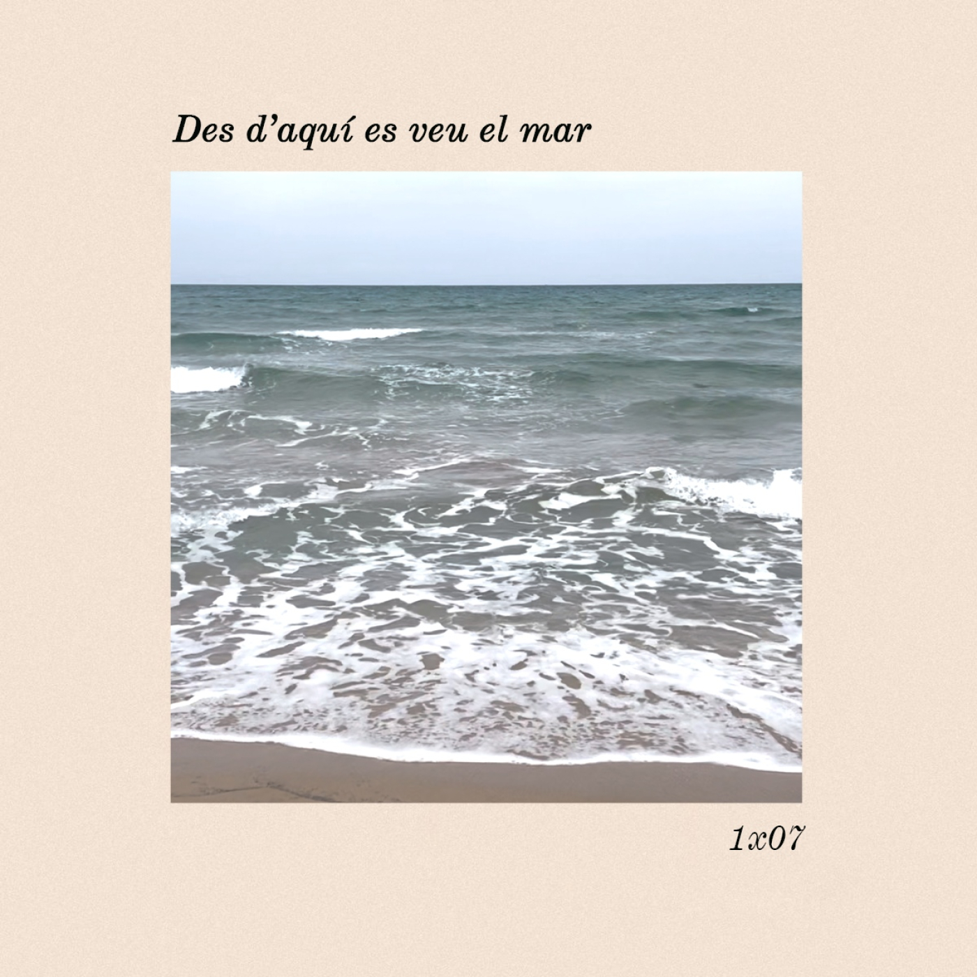 Des d\'aquí es veu el mar