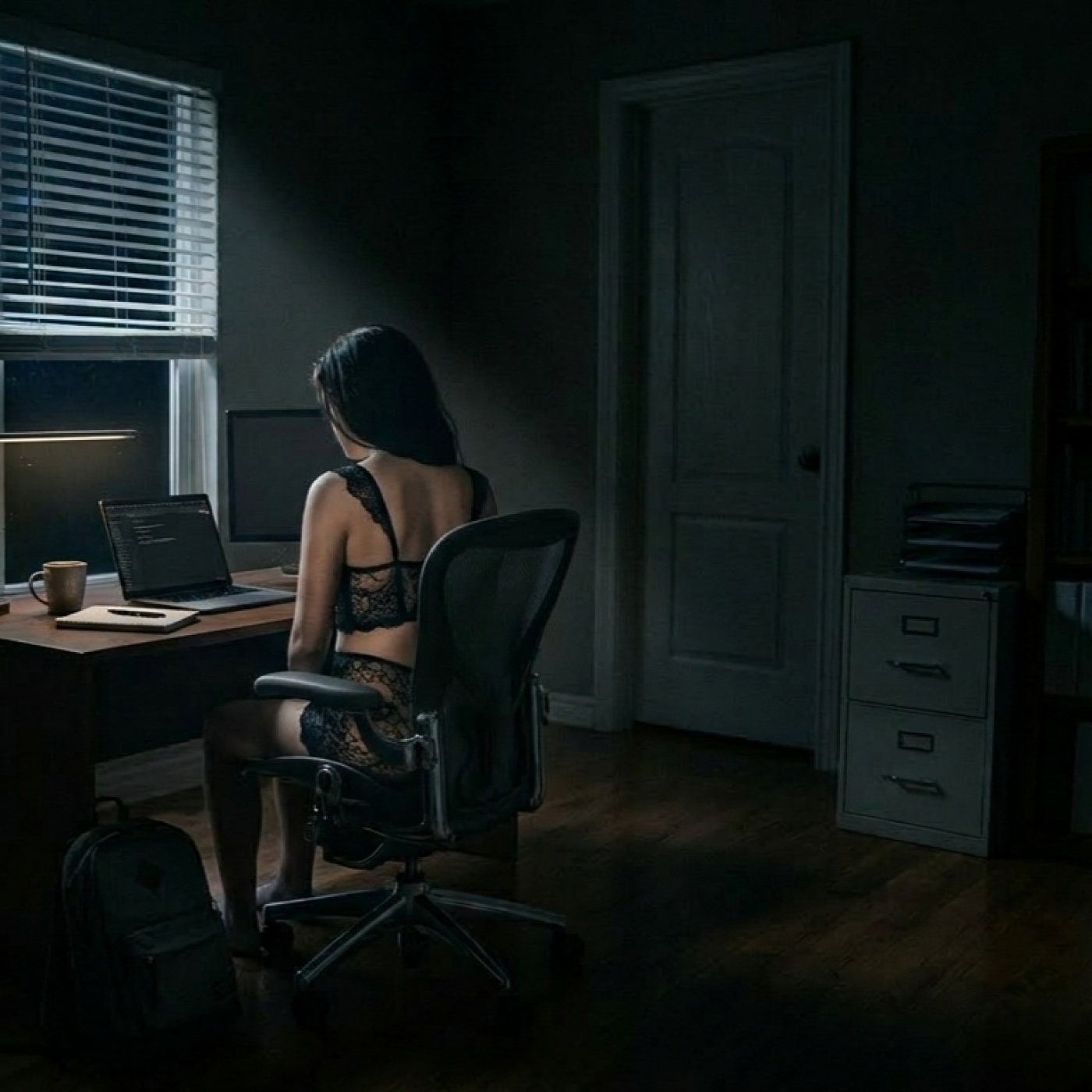 La habitación oscura p8.
