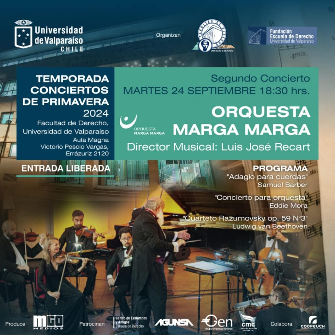 ORQUESTA MARGA MARGA SE PRESENTA EN EL AULA MAGNA DE LA UNIVERSIDAD DE VALPARAÍSO. episode artwork