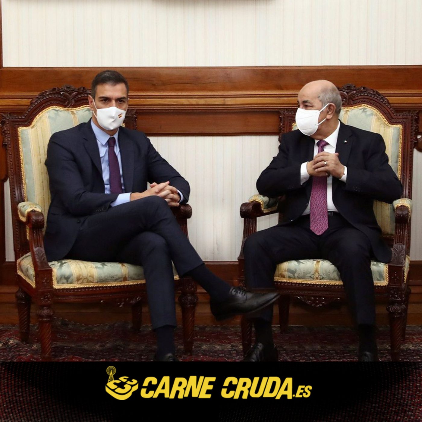 Argelia, el Sáhara y España: qué hay detrás de la crisis (CARNE CRUDA #1075)