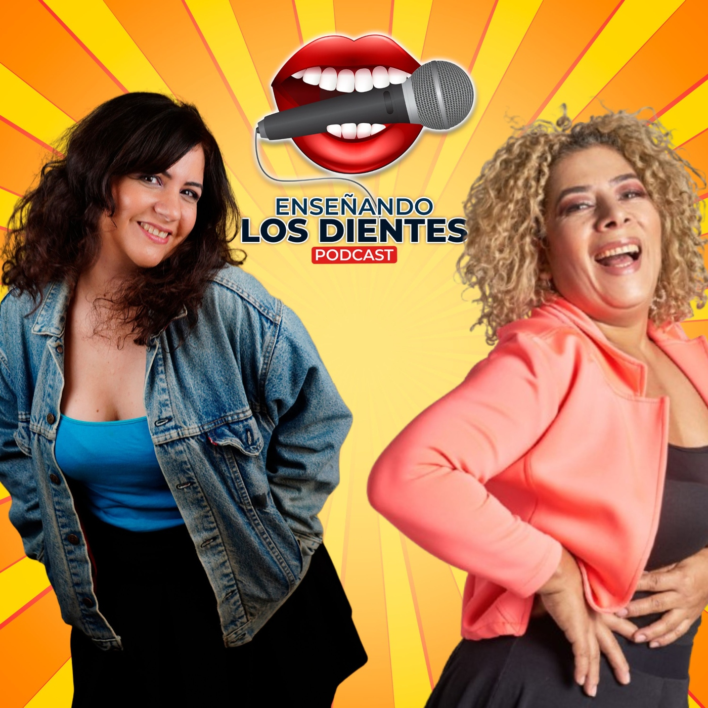 Enseñando los dientes