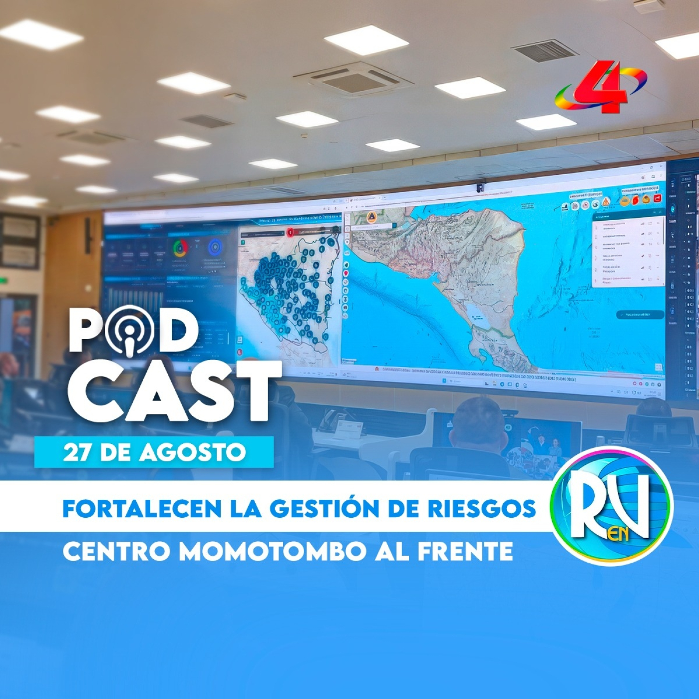 Centro Momotombo: ¿Por qué Nicaragua es ejemplar en gestión de riesgos? ⚠️ | Revista en Vivo episode artwork