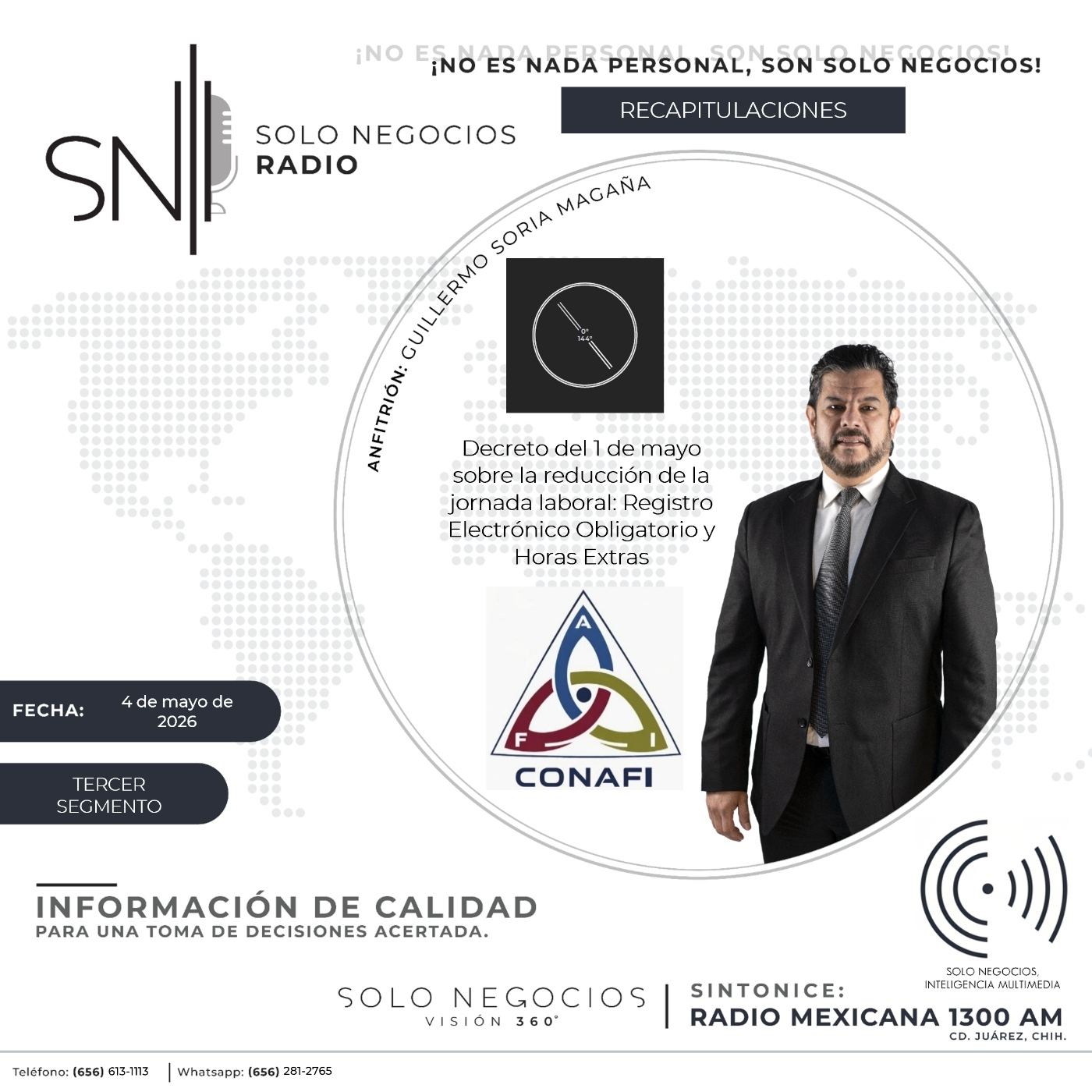 [SNR] Tercer segmento de Solo Negocios Radio del 4 de mayo de 2026 episode artwork