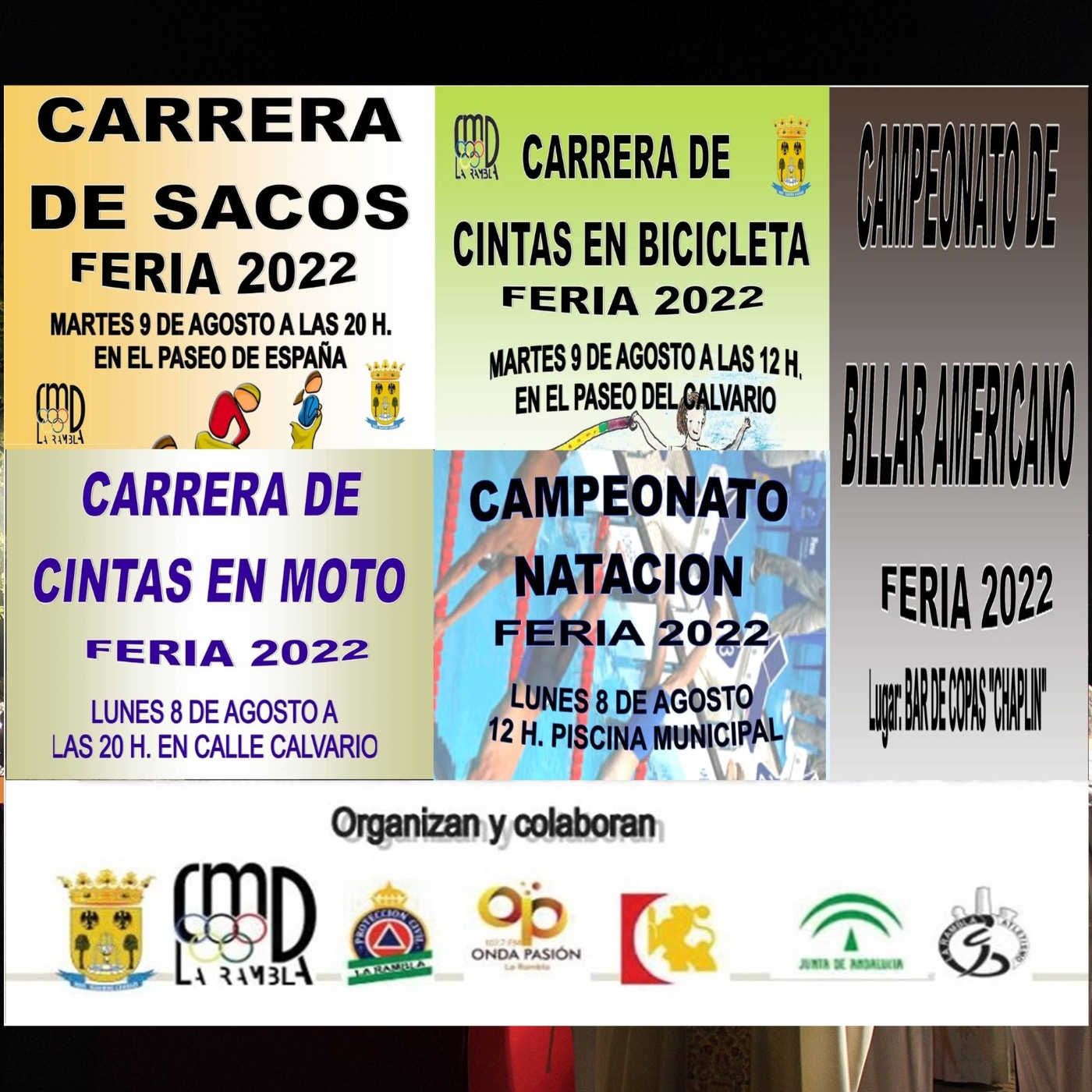 Actividades Deportivas Feria y Fiestas San Lorenzo La Rambla 2022 (Agustín Córdoba-CMD) 25-7-22 episode artwork