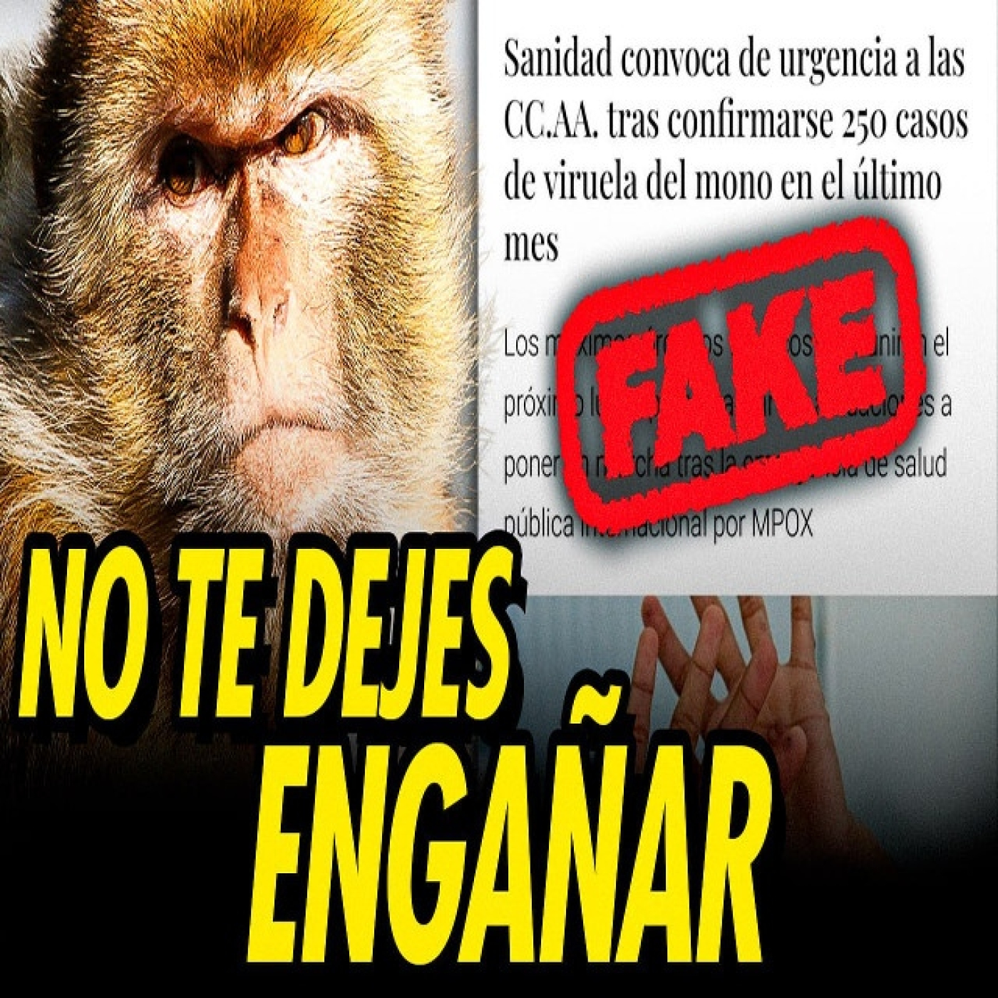 peligro real o se lucran con tu miedo? las mentiras de la viruela del mono en españa