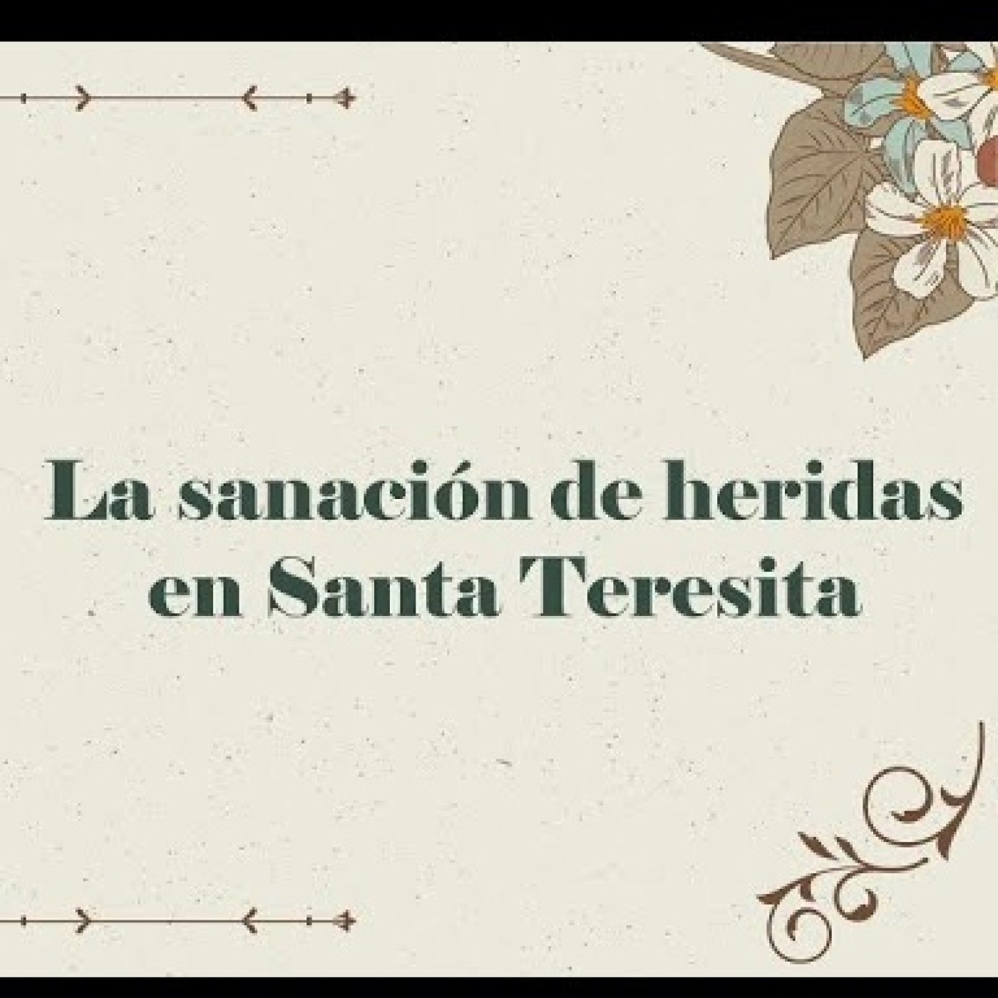 La sanación de heridas en santa Teresita episode artwork