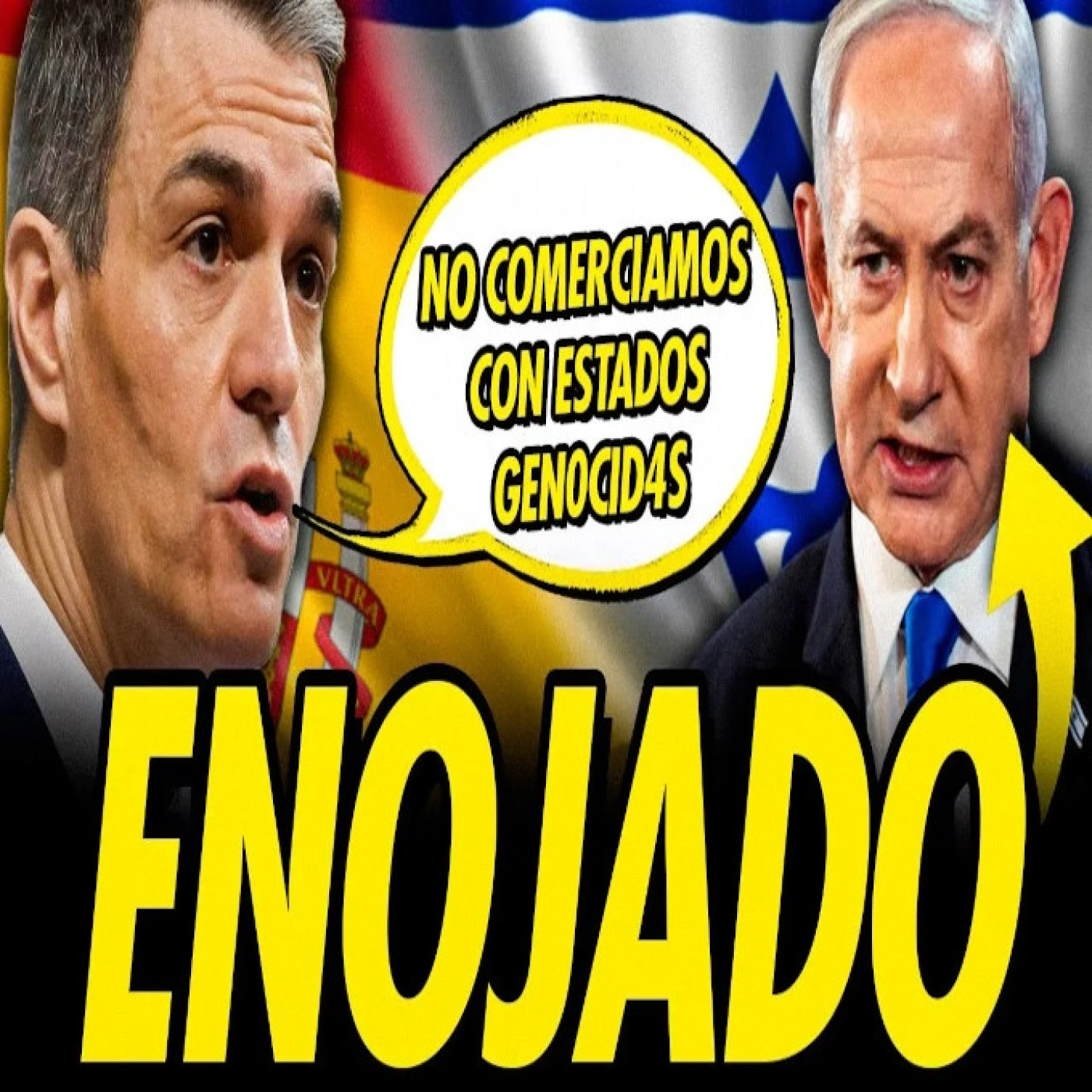 ISRAEL VS ESPAÑA: SÁNCHEZ ACUSA A ISRAEL DE GEN0CIDI0 Y NETANYAHU ESTALLA