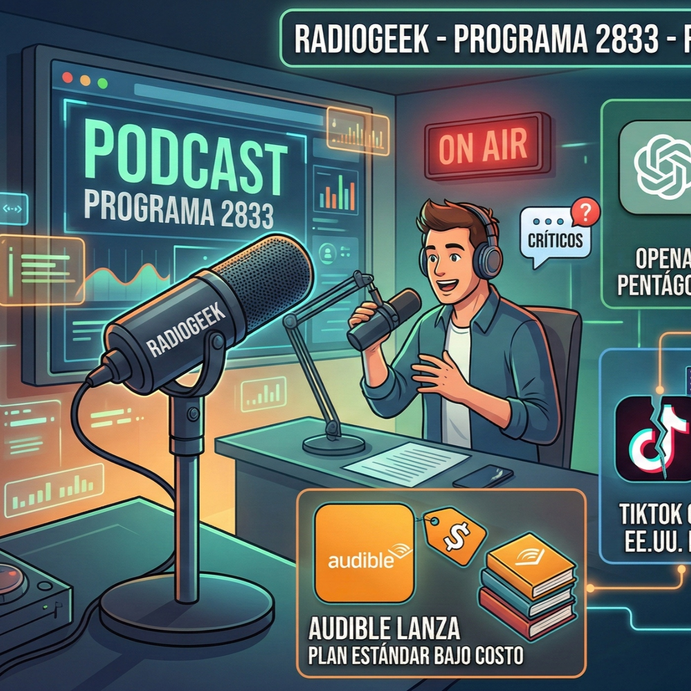 Radiogeek 2833 - OpenAI revisa el contrato del Pentágono para frenar la vigilancia masiva