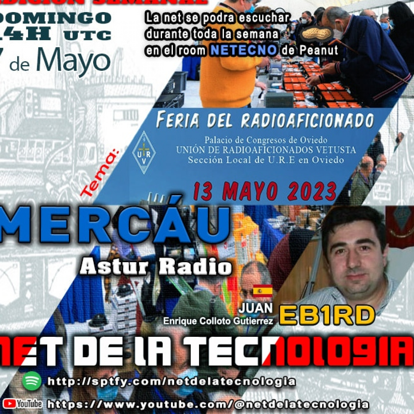 El Mercau la feria de radioaficionados de Asturias