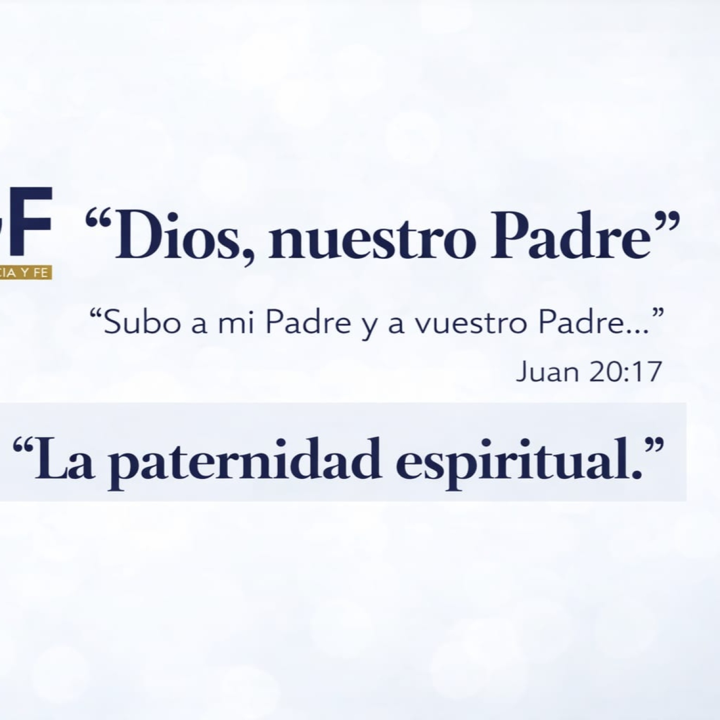 La paternidad espiritual 2 (Dios, nuestro Padre 4) - Pastor Kenneth Solà episode artwork