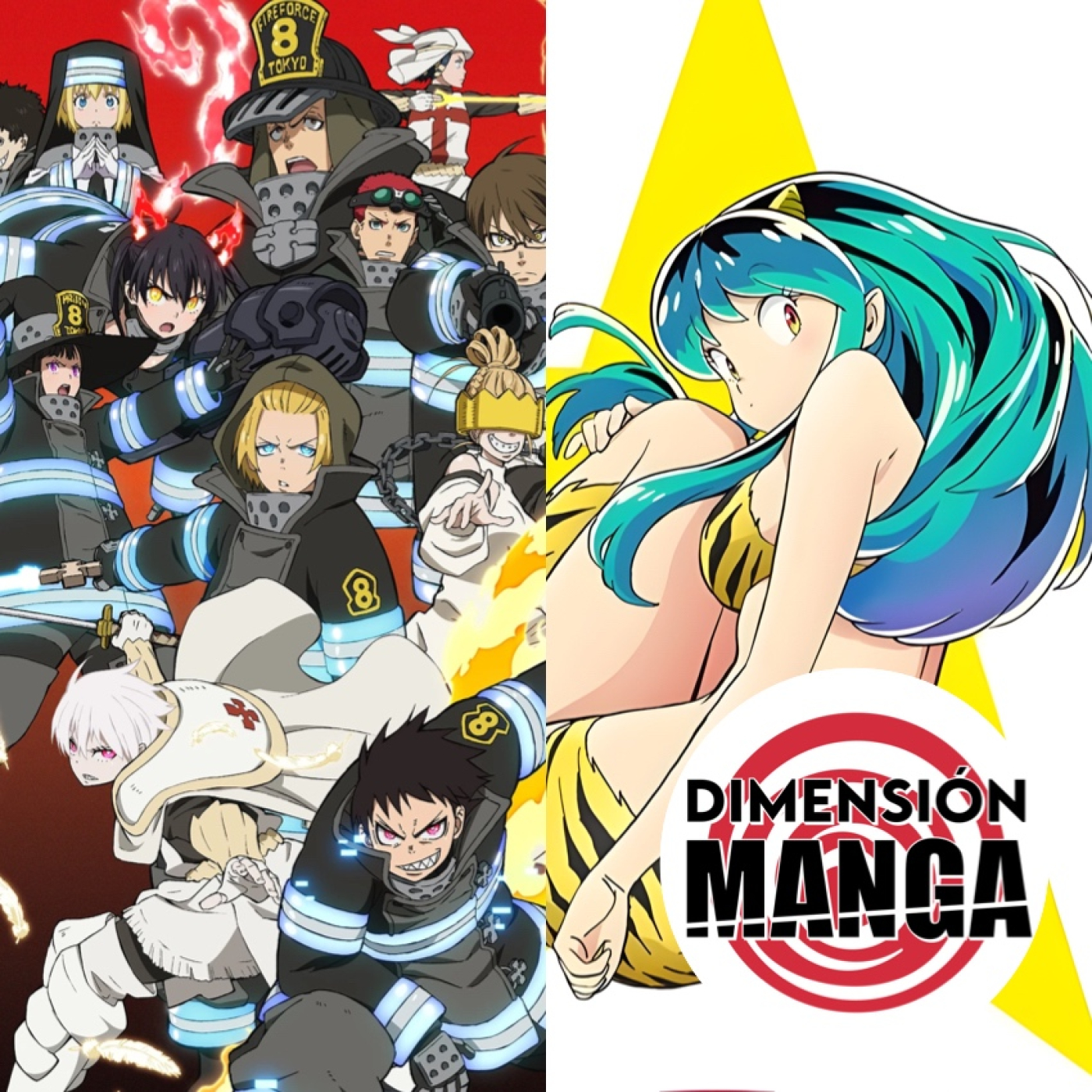T01-E07: Fire Force y Urusei Yatsura