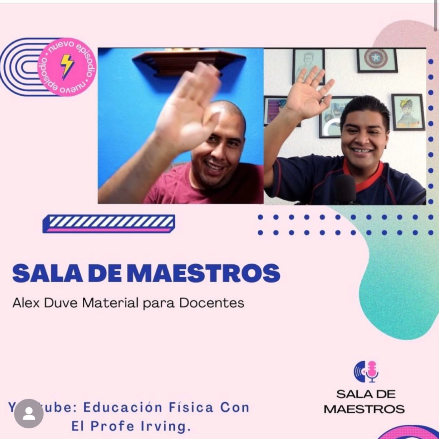 Alex Duve Material para Docentes "Vivir el presente "| Sala De Maestros EP # 13 episode artwork