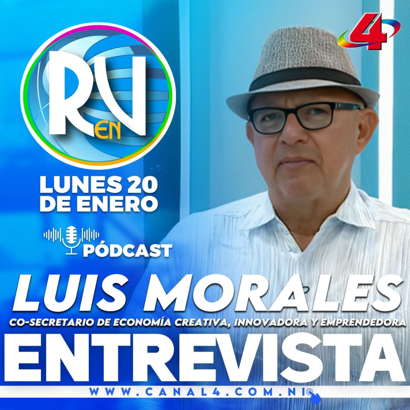 158 aniversario del natalicio del poeta universal Rubén Darío | Revista en Vivo 20 de enero de 2025 episode artwork