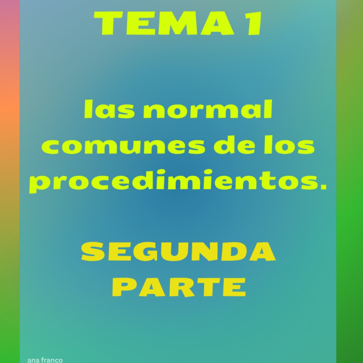 Tema 1 . Segunda parte episode artwork