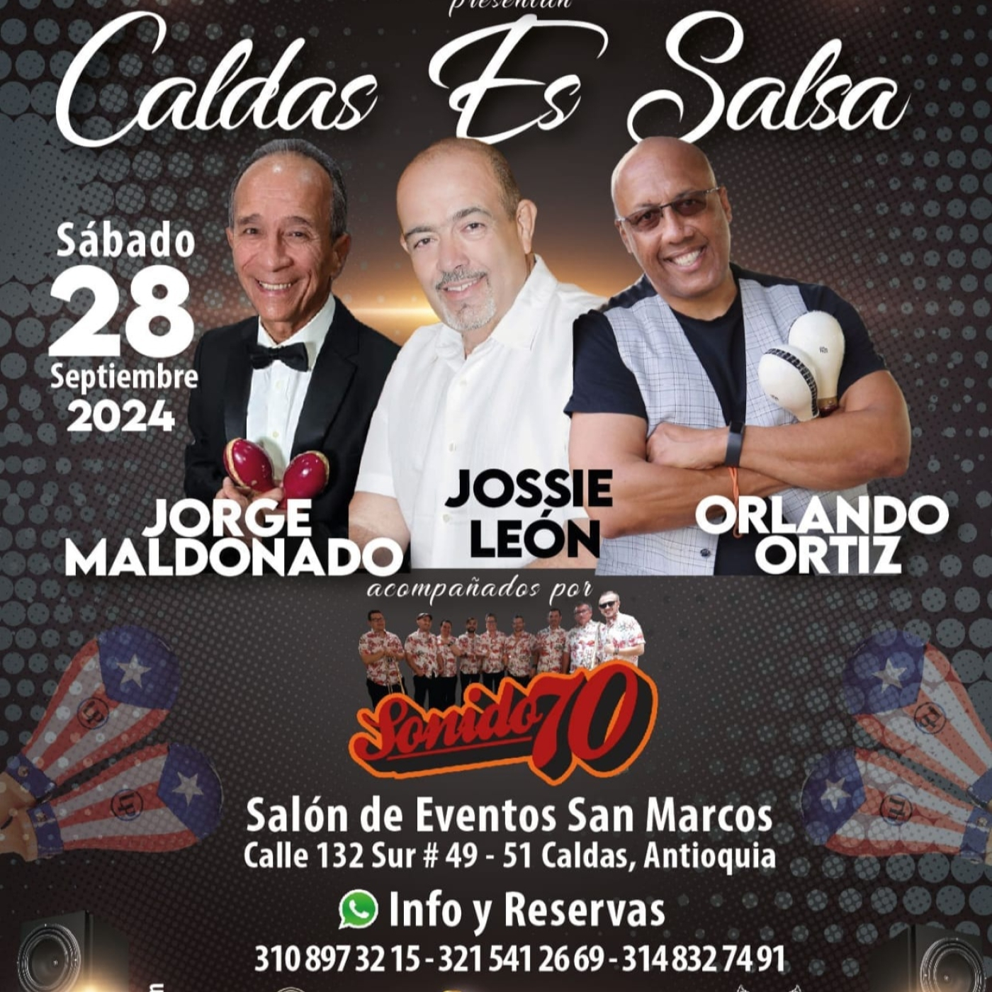 Sábado 21 de Septiembre, 2024 (Amor y amistad con sabor, Caldas es Salsa, Una programación eléctrica con Luna Latina)