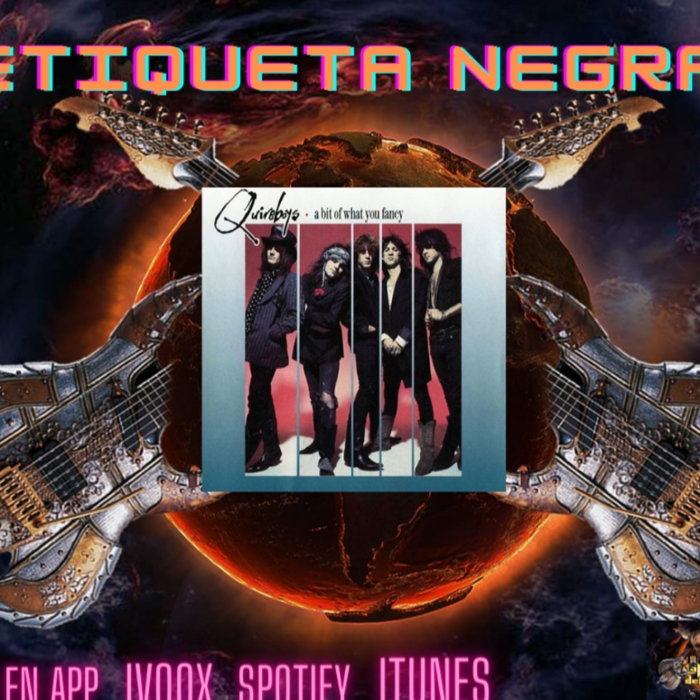 ETIQUETA NEGRA N.1 THE QUIREBOYS A Bit of What You Fancy (LHDR)