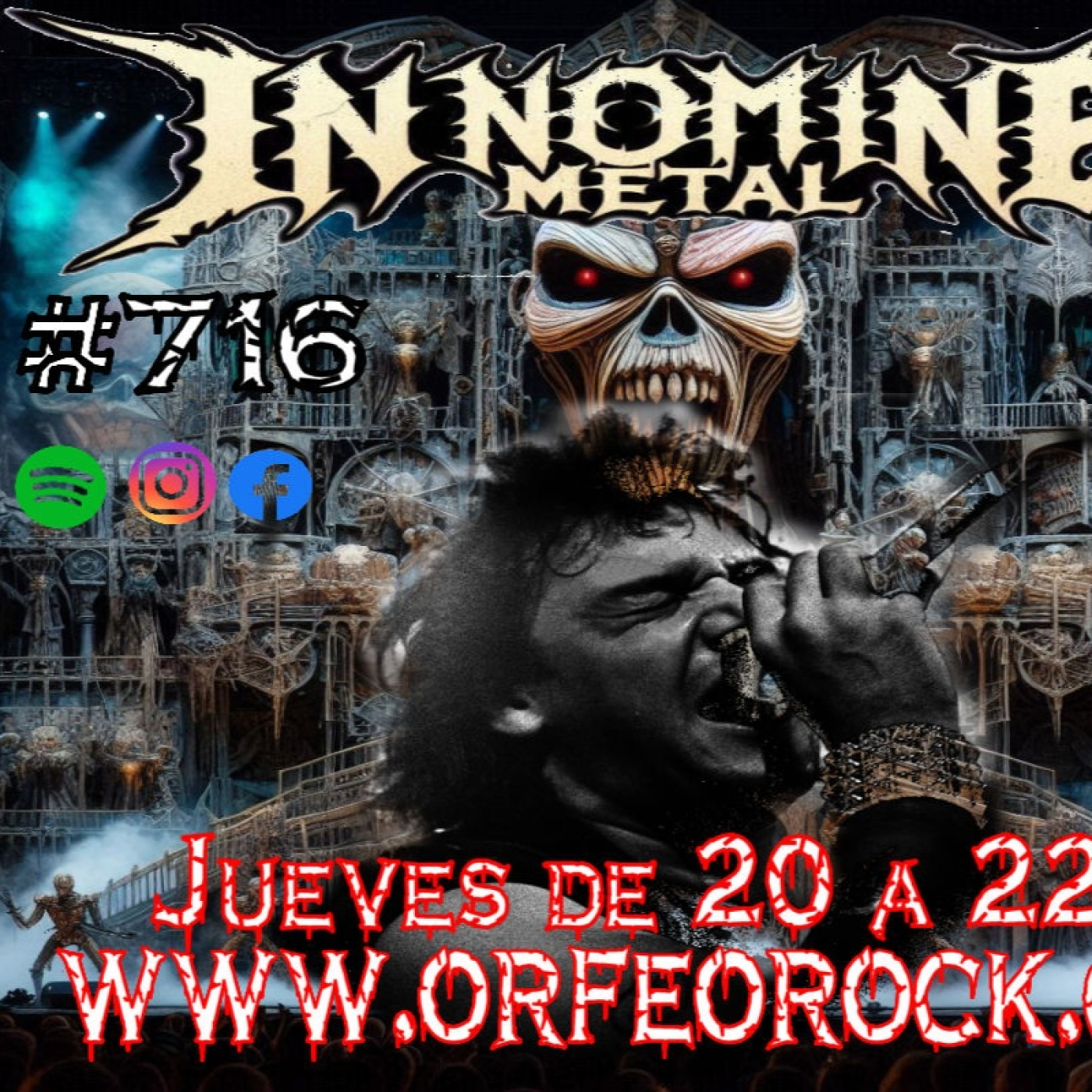 In Nomine Metal 716 - 24-10-2024 - Homenaje a Paul Di'anno episode artwork