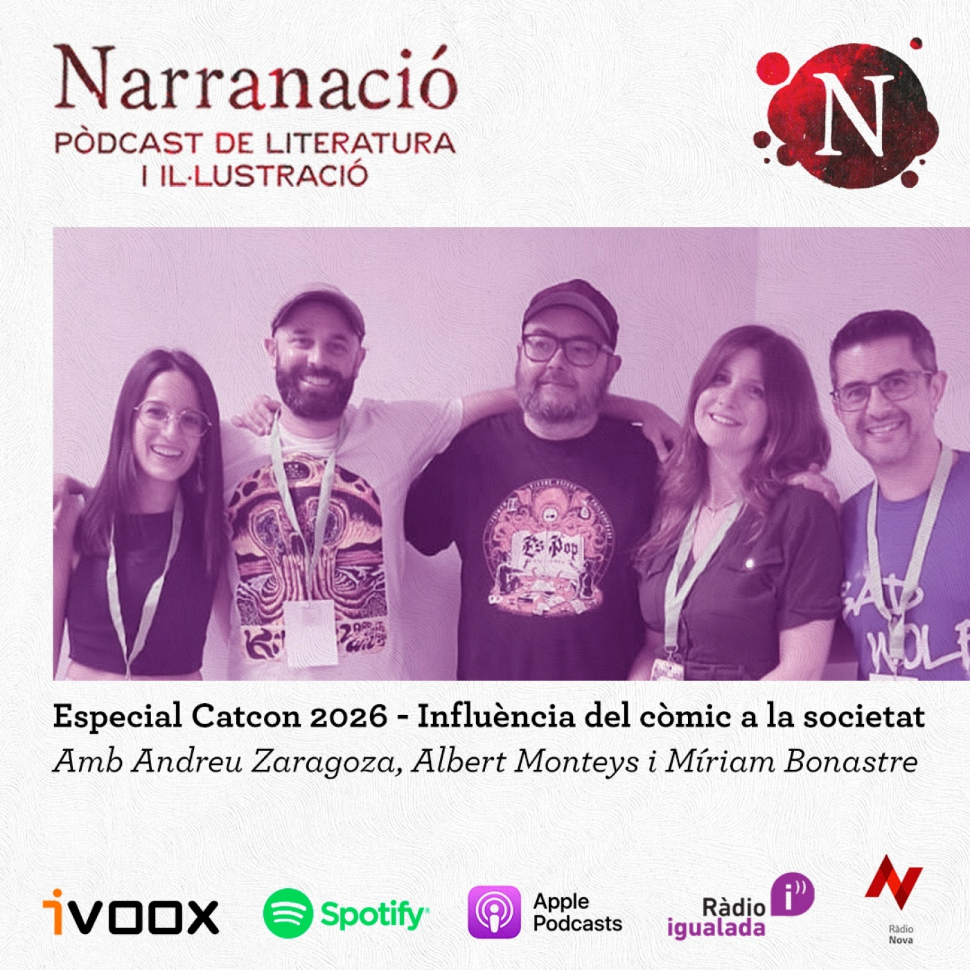 Especial Catcon 2026 - Influència del còmic a la societat episode artwork